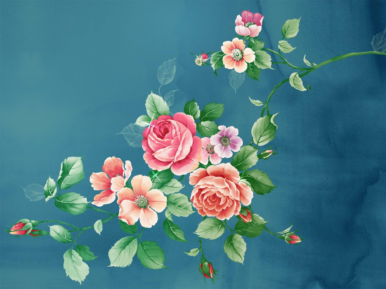 Colorful Flower Art Wallpapers - Top Free Colorful Flower Art