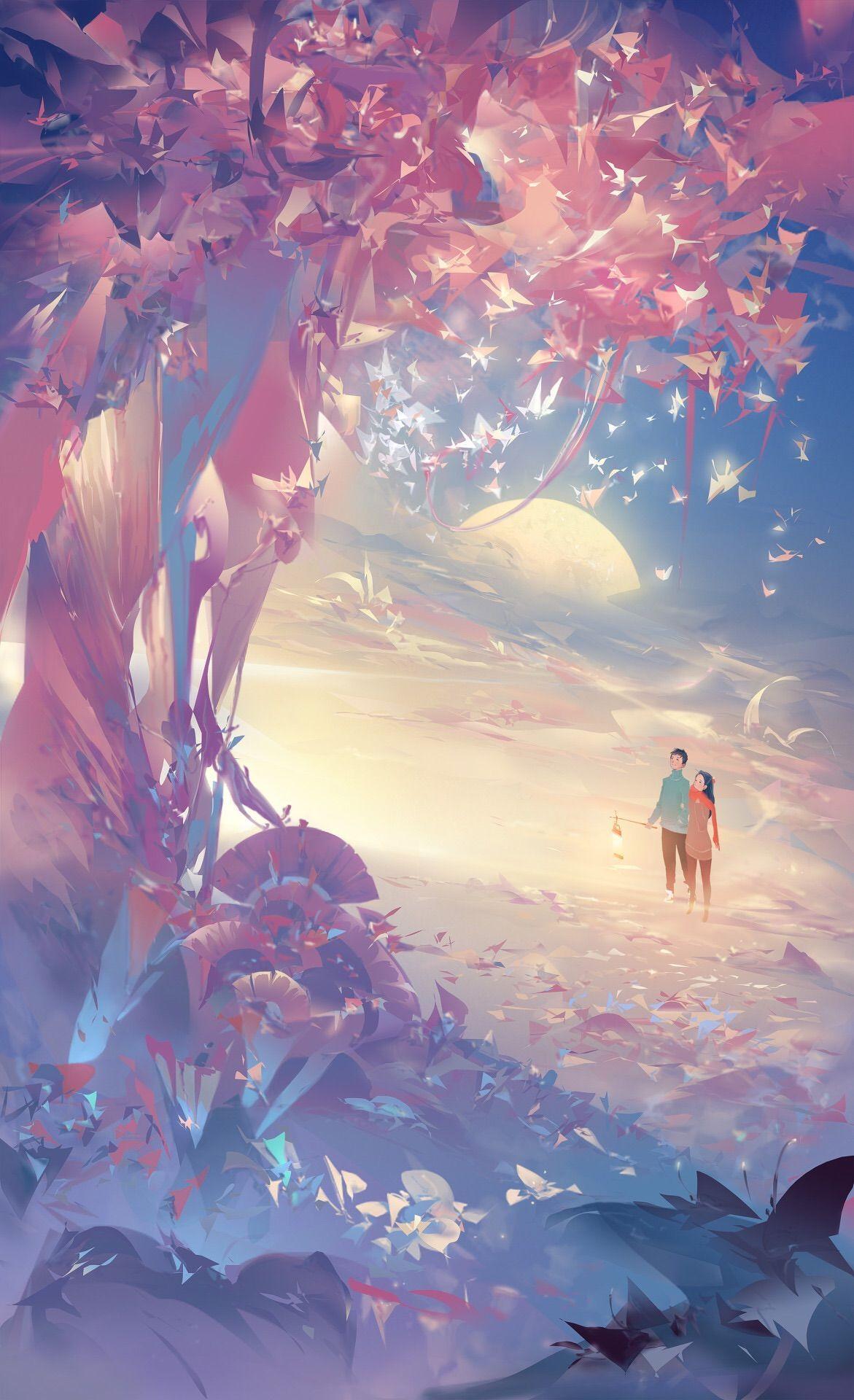 1171x1920 Anime Beautiful Digital Art