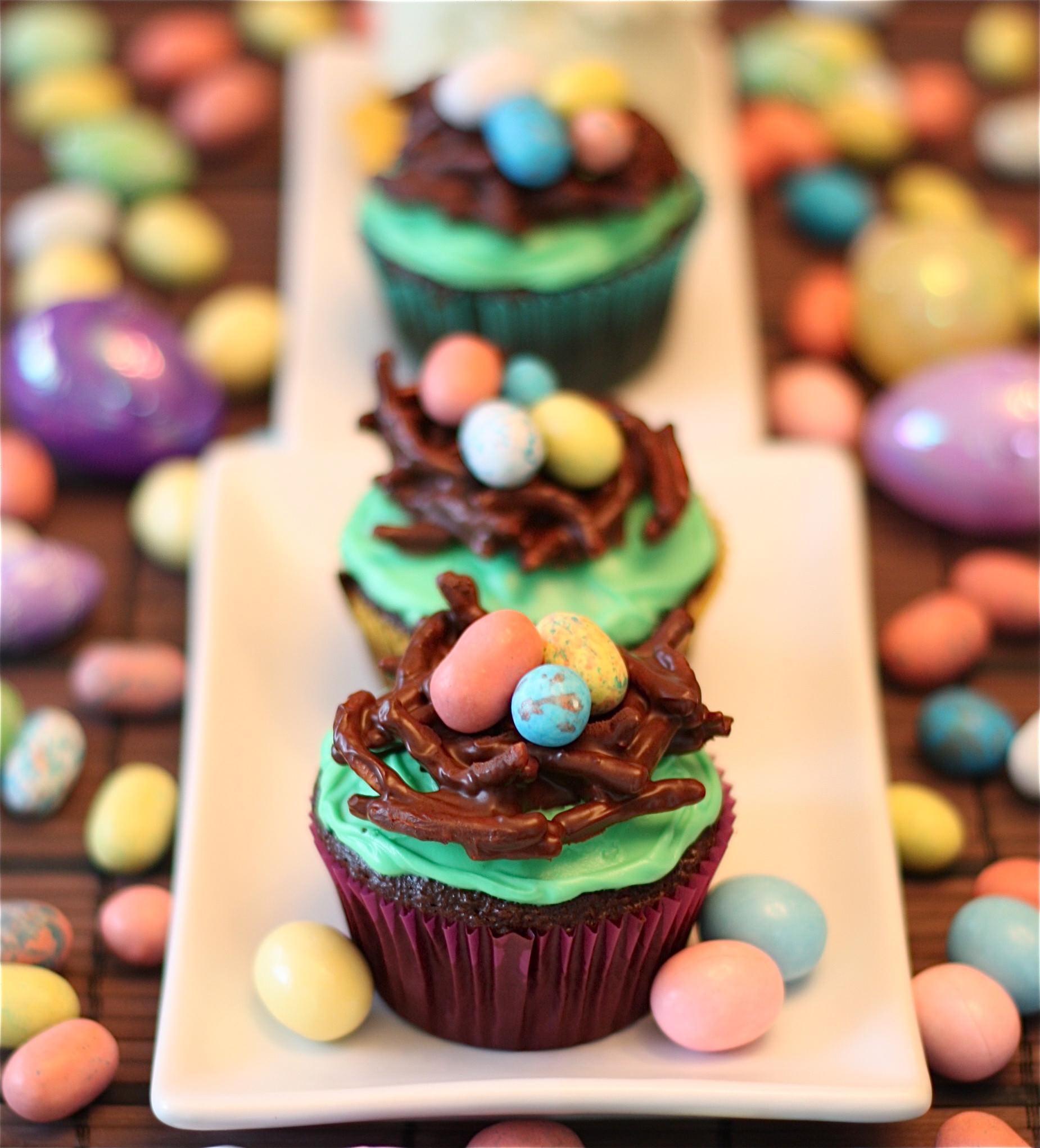 1850x2040 Cute Easter Cupcakes :). Nat's Corner