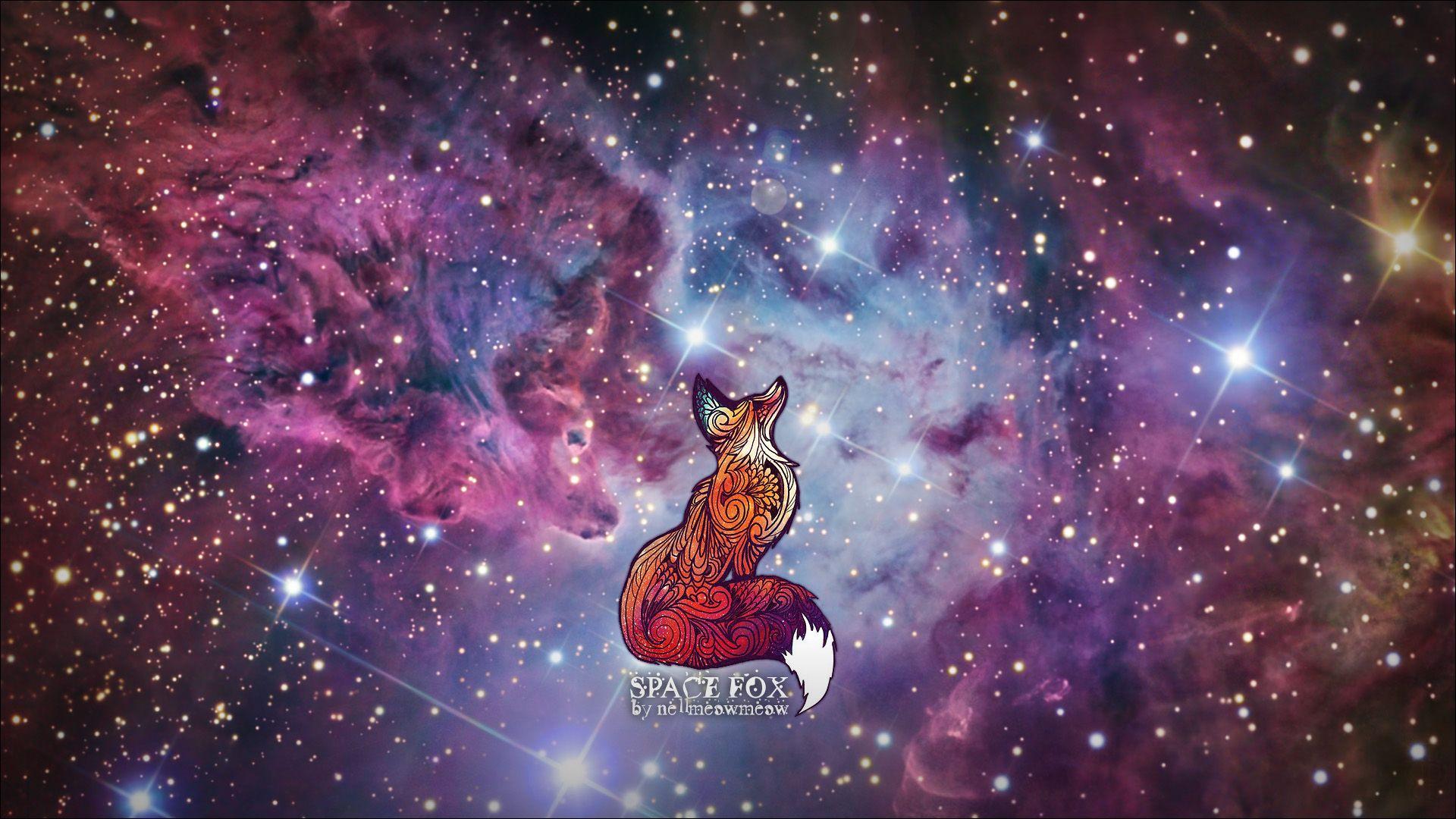 1920x1080 Fox Art Pics Of The Galaxy
