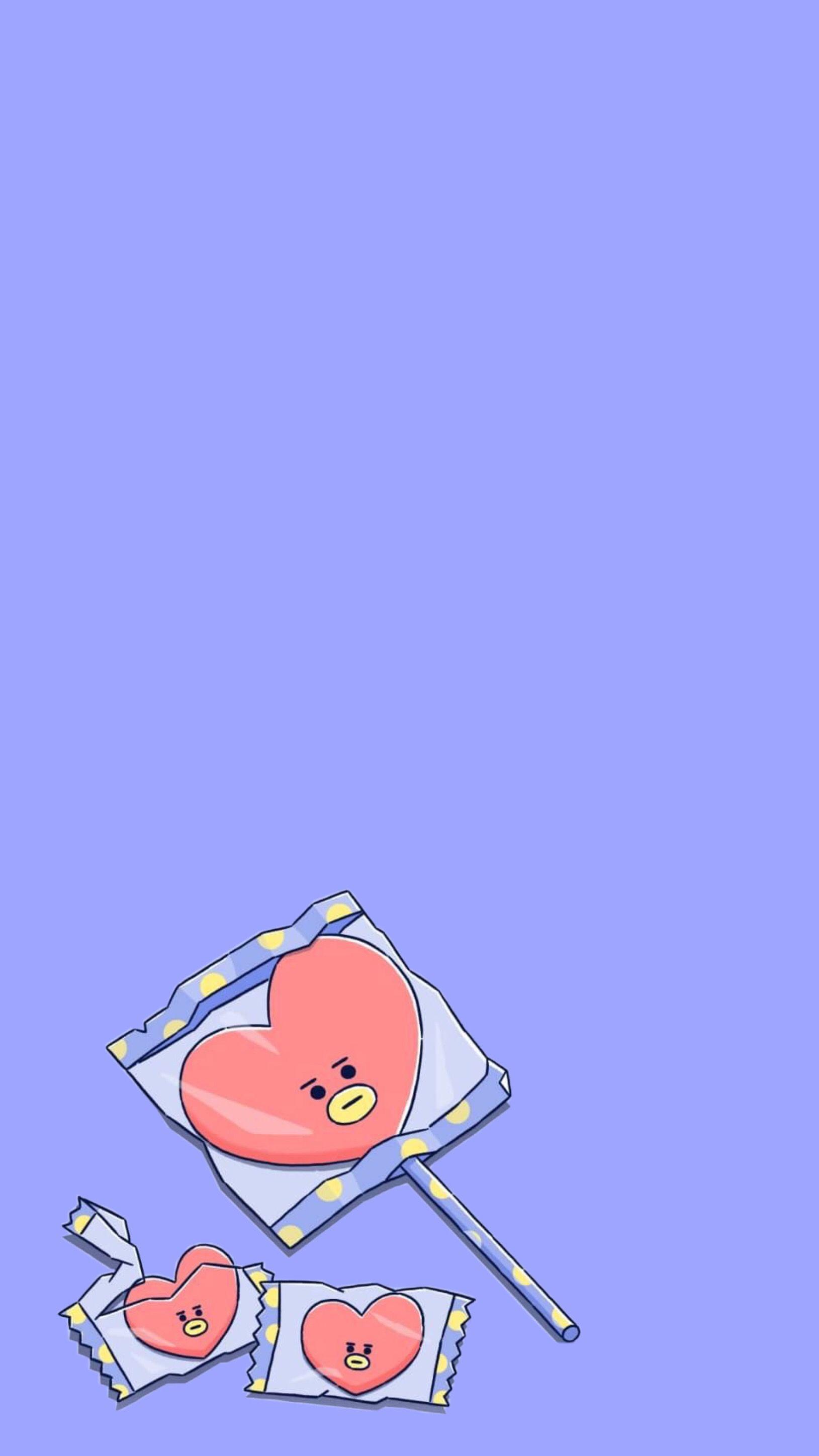 1629x2896 bts bt21 tata wallpaper Image