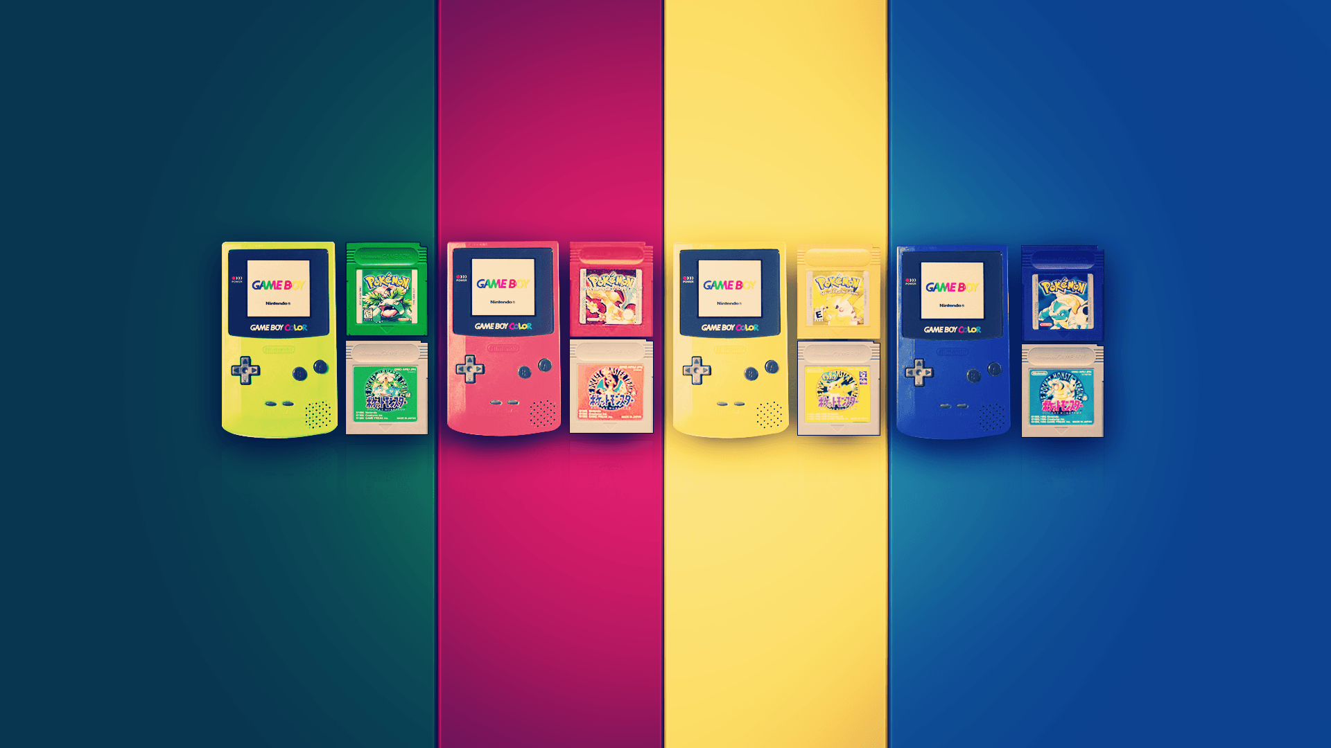 1920x1080 Pokemon Gameboy Wallpaper