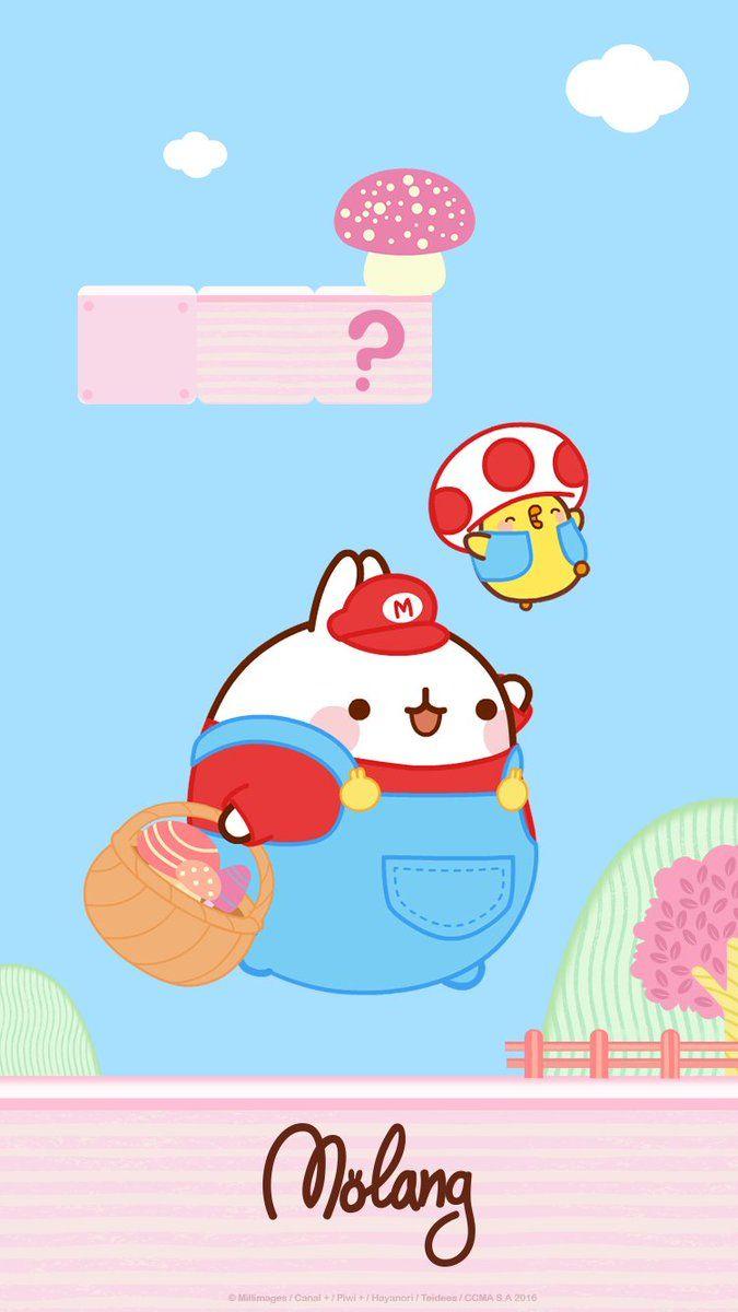 675x1200 Phone Molang And Piu Piu Wallpaper & Background Download