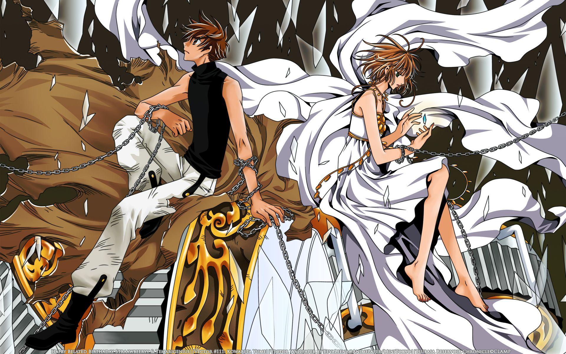 1920x1200 Star Light Wallpaper: Tsubasa: Reservoir Chronicle Sakura and Syaoran. Tsubasa, Tsubasa reservoir chronicles, Tsubasa reservoir
