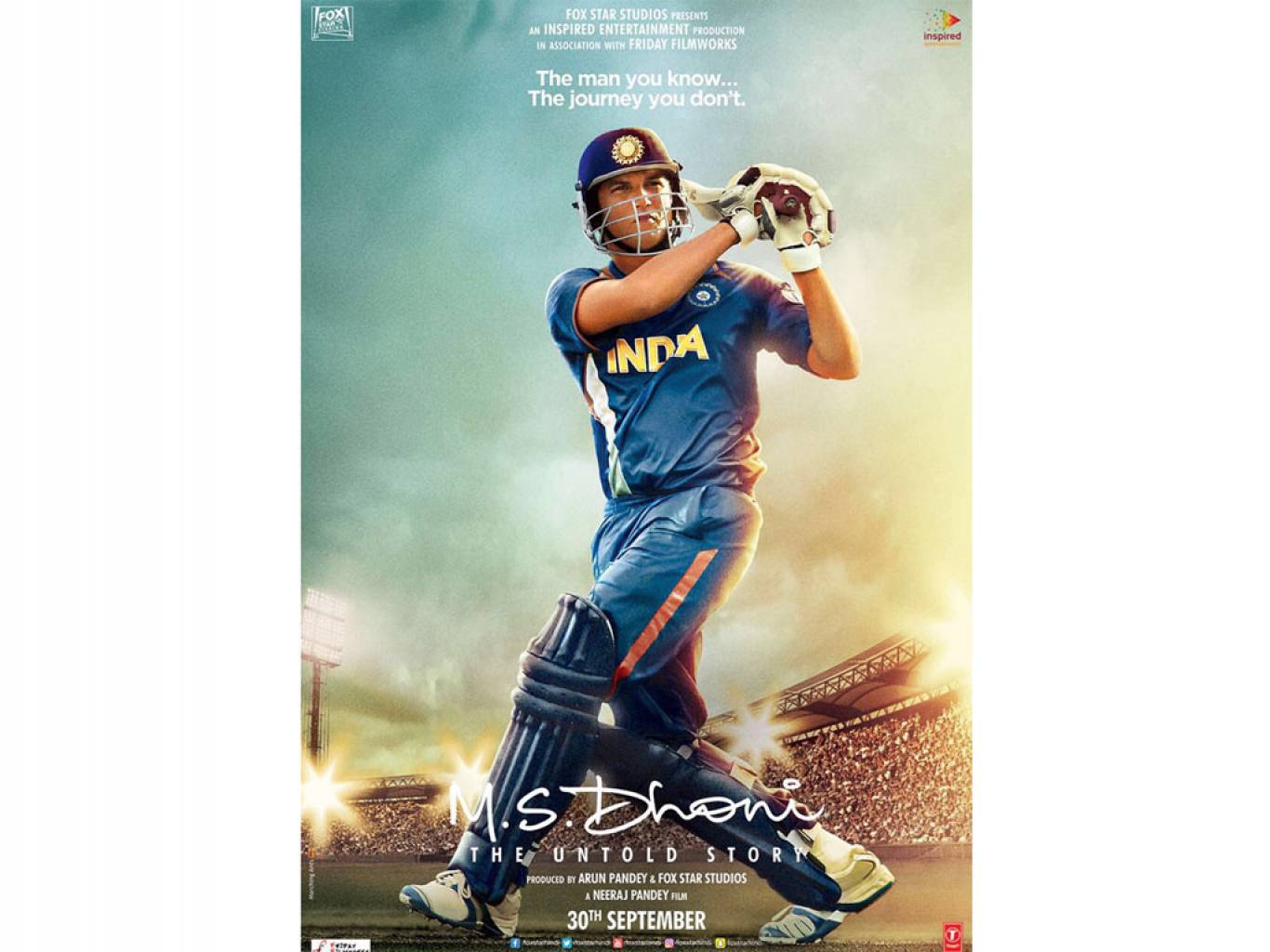 1366x1024 M.S. Dhoni: The Untold Story Movie HD Wallpaper. M.S. Dhoni: The Untold Story HD Movie Wallpaper Free Download (1080p to 2K)