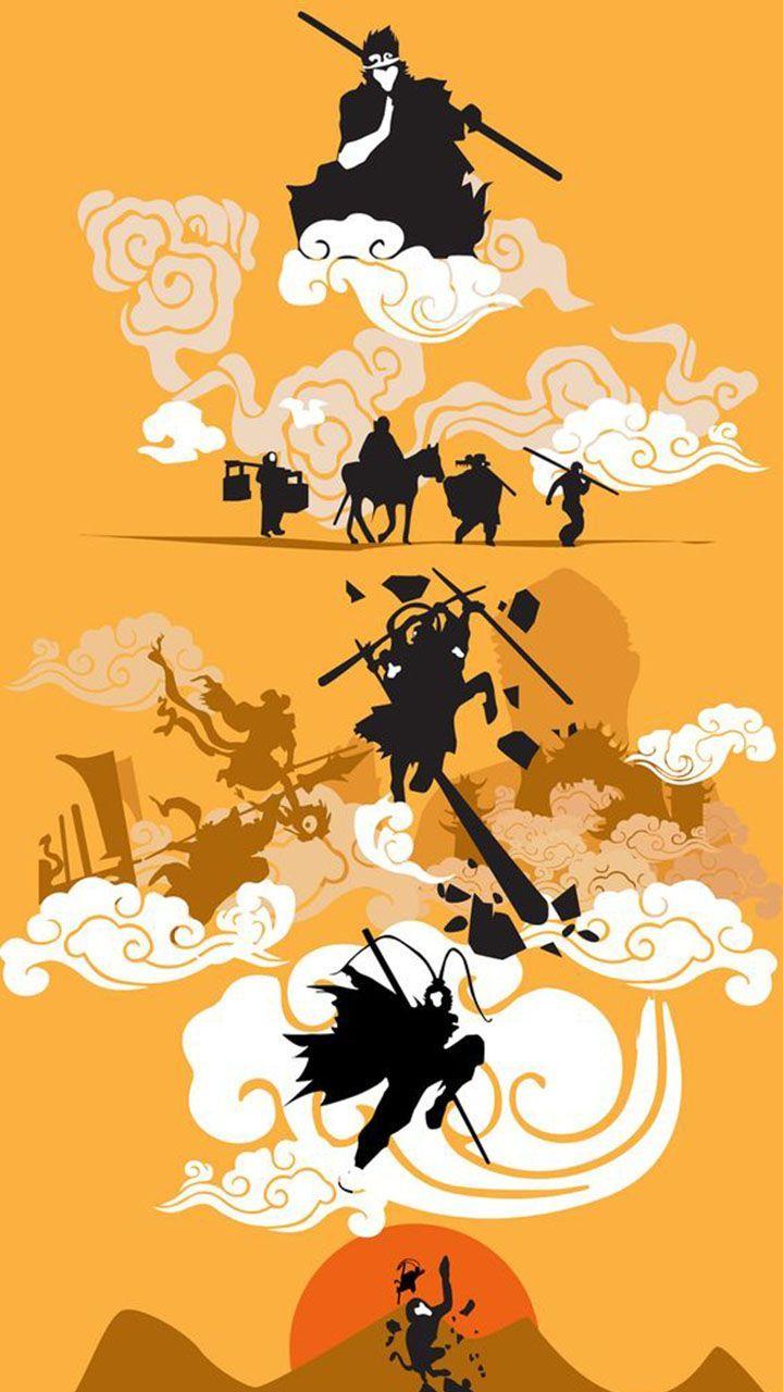 720x1280 Best Sun Wukong 2020 4k HD Wallpaper. Monkey king, King art, Chinese art girl