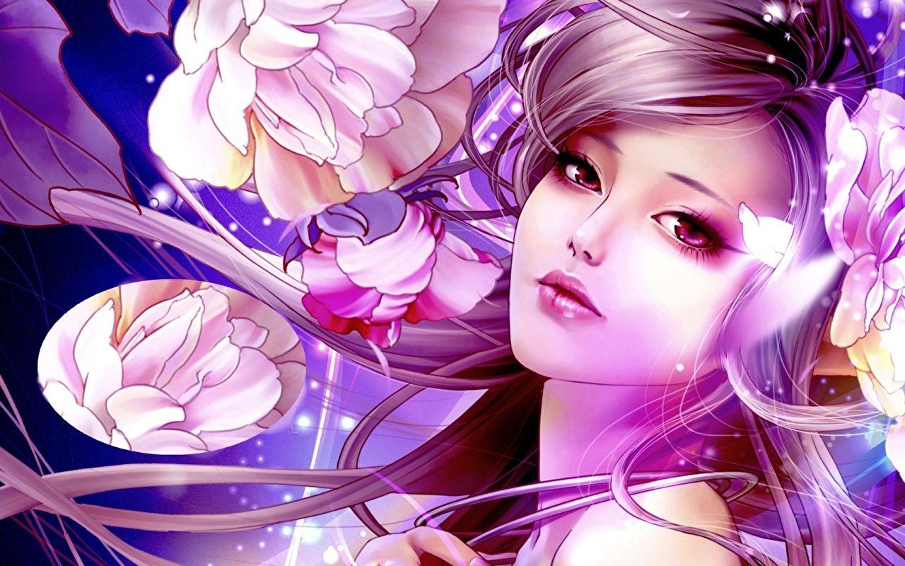 1280x800 Image Journey to the West 3 Face female Games Staring