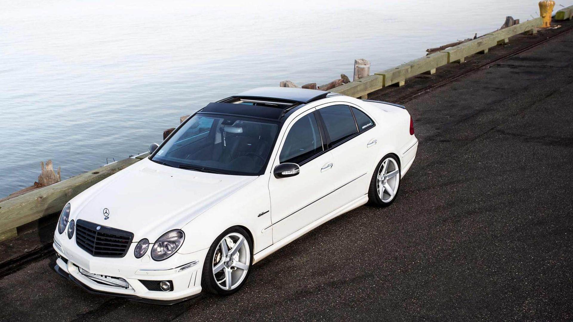 1920x1080 Mercedes Benz E55 AMG On 19 Inch Vossen Wheels 1920x1080 HD