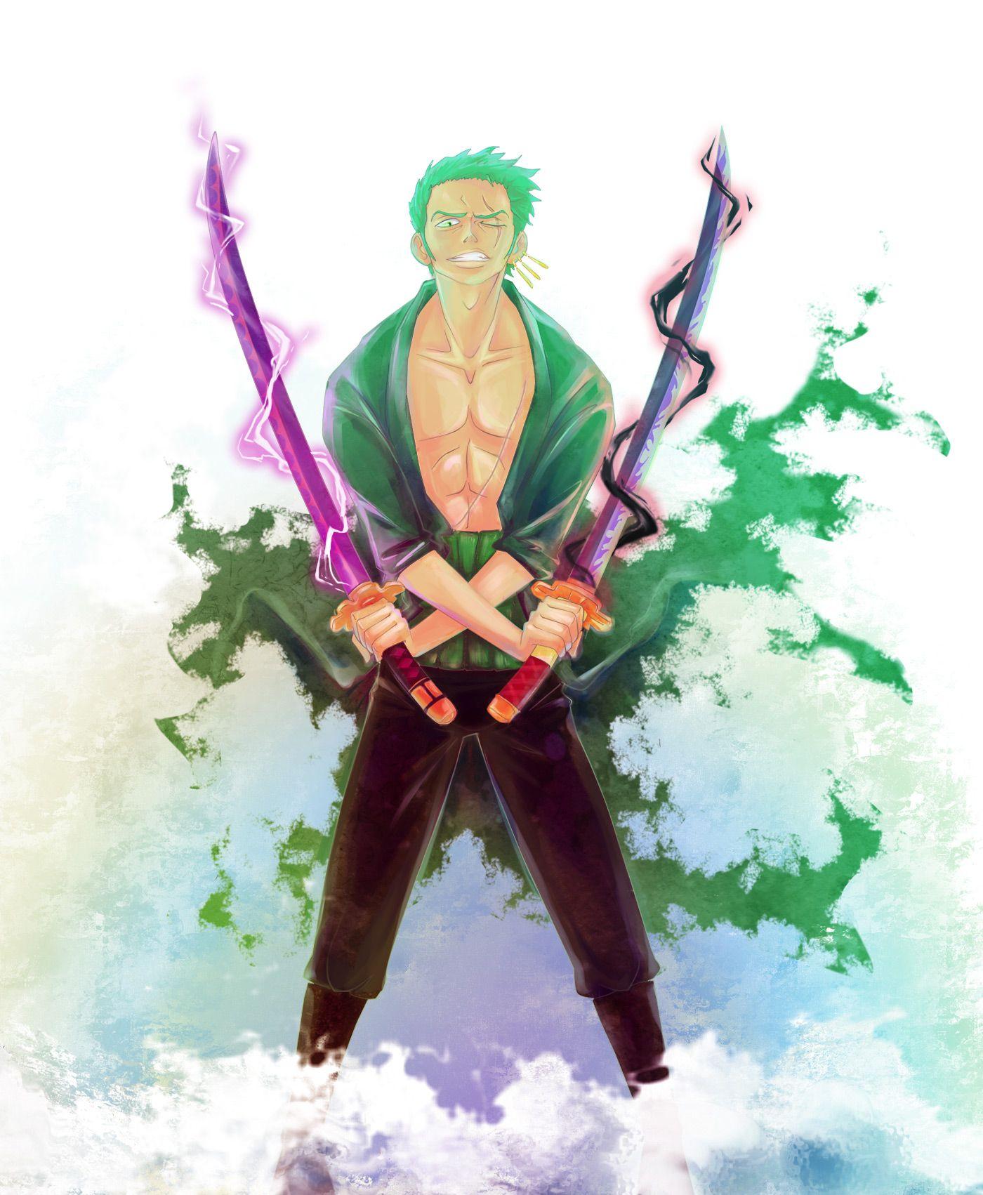 Zoro 3 Sword Style One Piece 4K Wallpaper iPhone HD Phone #6001l