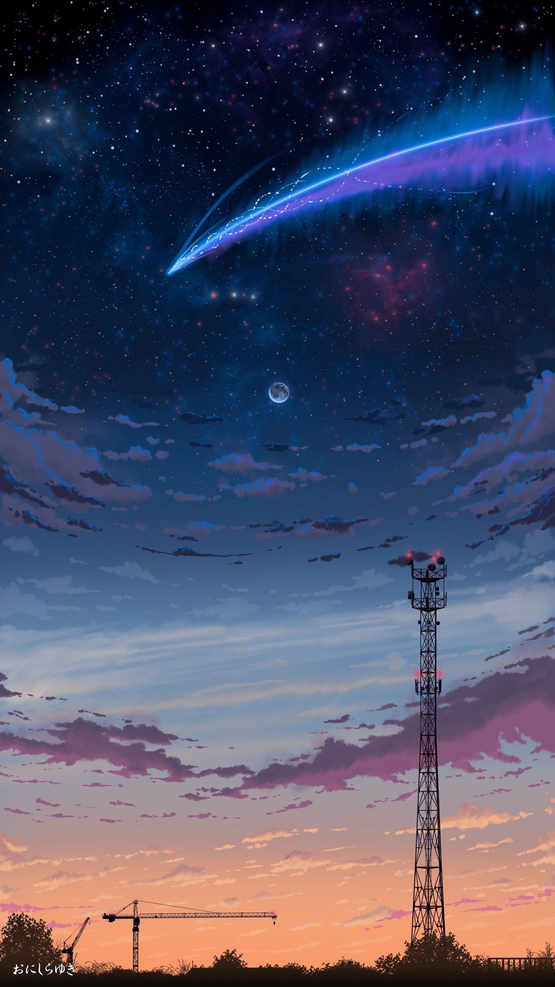 Aesthetic Anime Sky Wallpapers - Top Free Aesthetic Anime Sky Backgrounds -  WallpaperAccess
