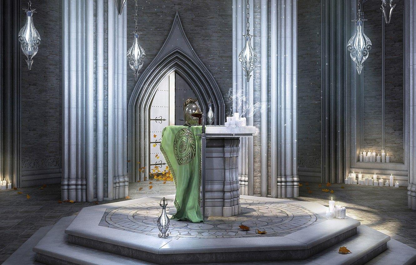 1332x850 Wallpaper The Lord Of The Rings, hall, The Lord of the Rings, John Ronald Reuel Tolkien, captain, John Ronald Reuel Tolkien, Nargothrond, The Silmarillion, Nargothrond, Silmarillion, lamps, Horhesoloma, Of Tuor