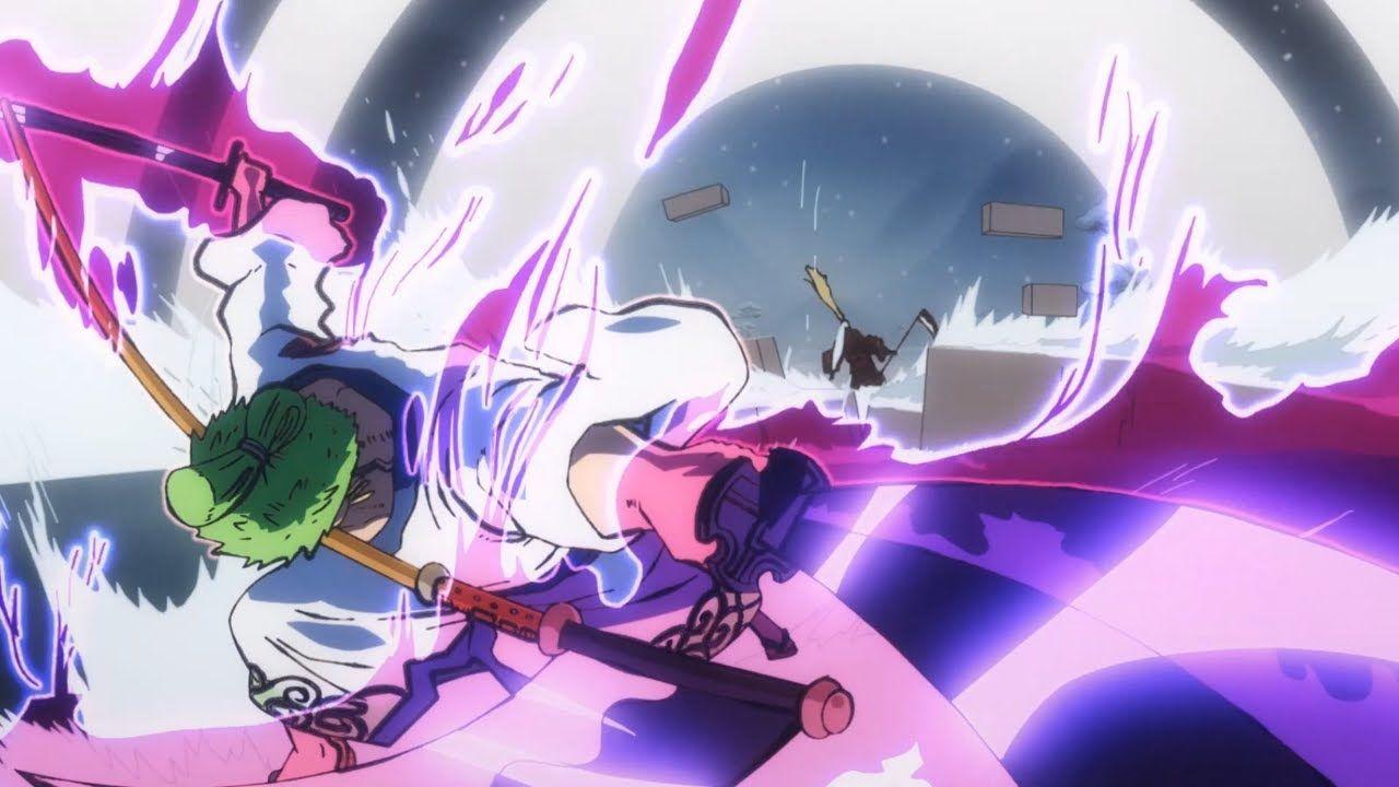 1280x720 Zoro Destroys Whole Wano Temple By Himself!