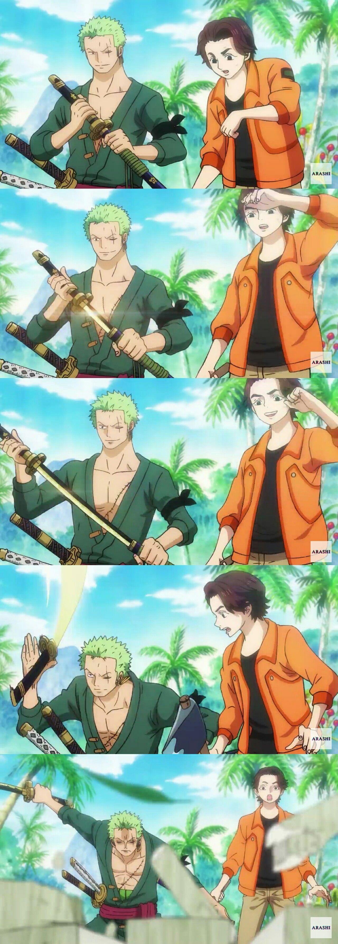 1280x3568 Zoro use Enma Sword. Anime, One piece, Roronoa zoro