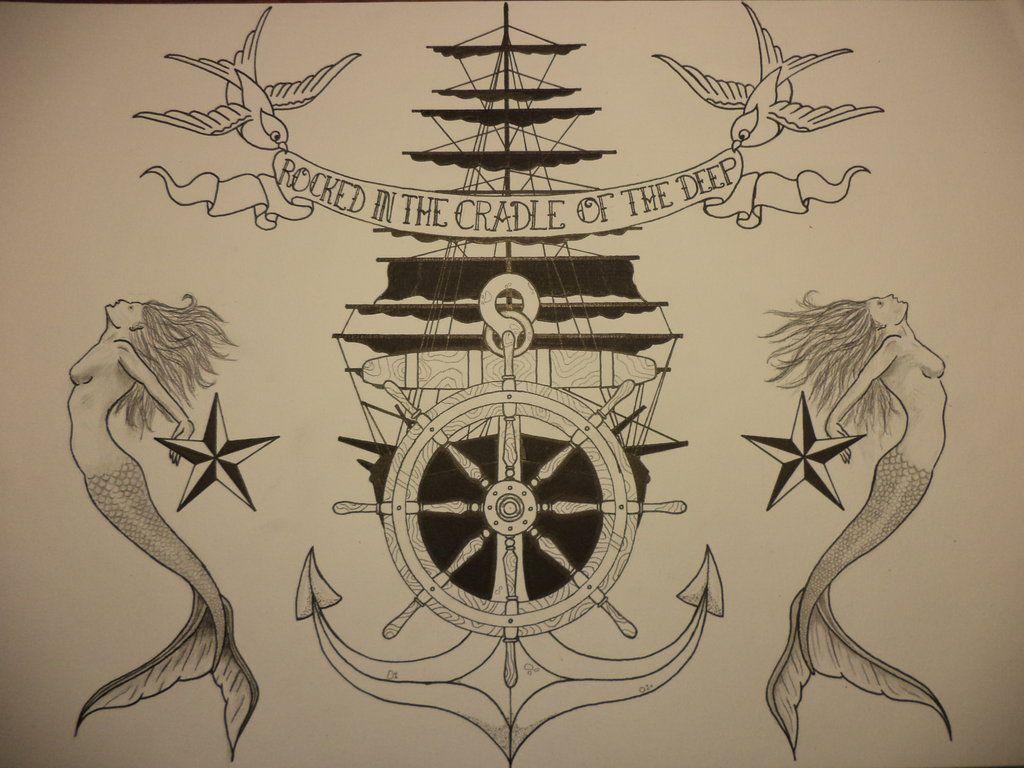 1024x768 Traditional sailor Tattoos