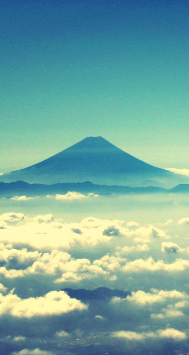 744x1392 Mount Fuji