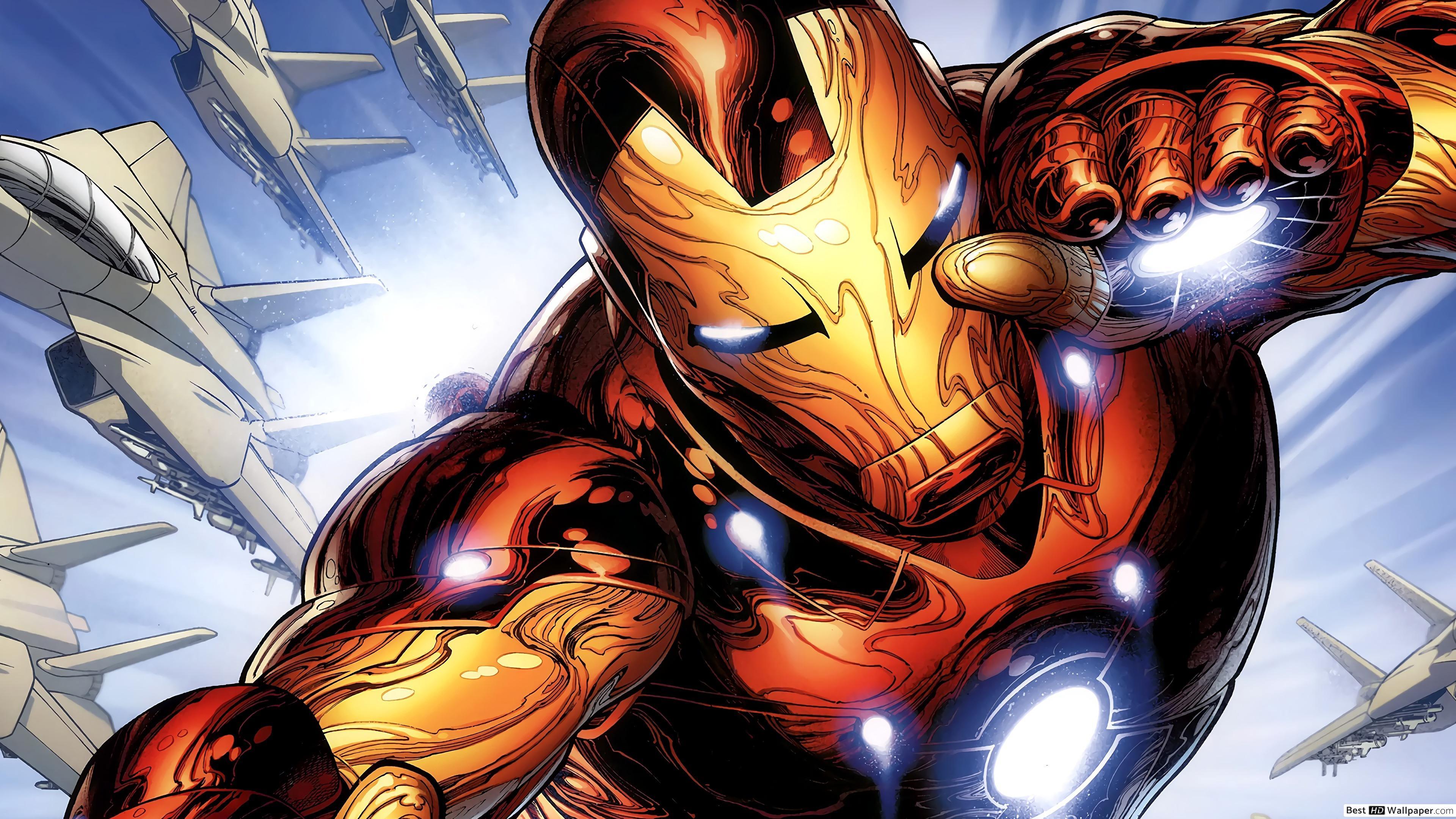 3840x2160 Iron Man Marvel HD wallpaper download