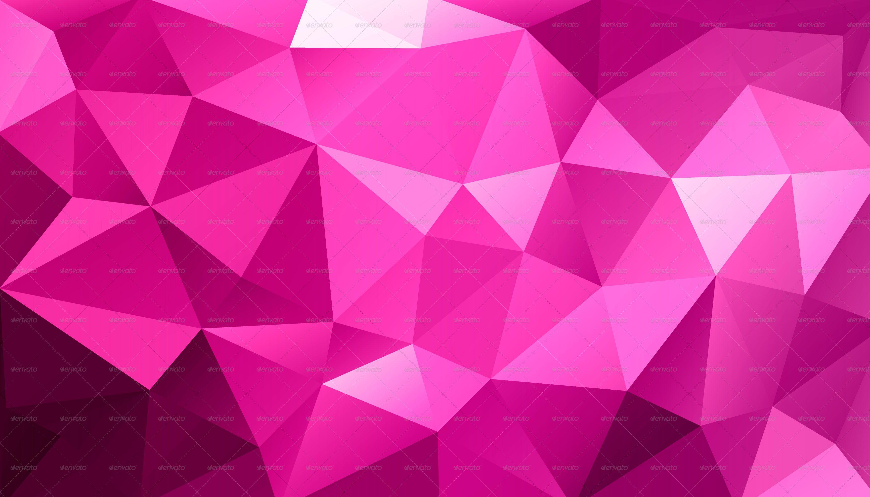 Pink Polygon Wallpapers - Top Free Pink Polygon Backgrounds
