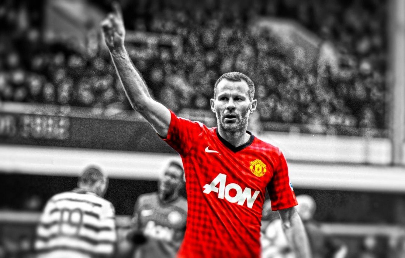 1332x850 Wallpaper Manchester United, Ryan Giggs, The Legend image for desktop, section спорт