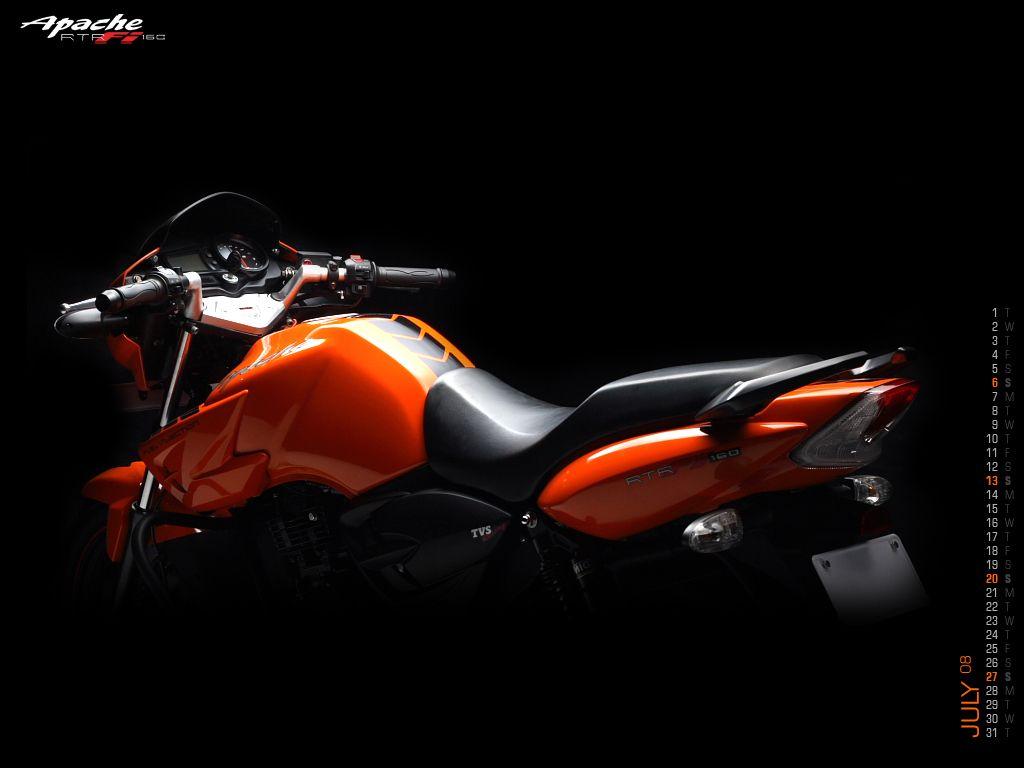 1024x768 TVS Apache RTR 160 FI Photo Gallery