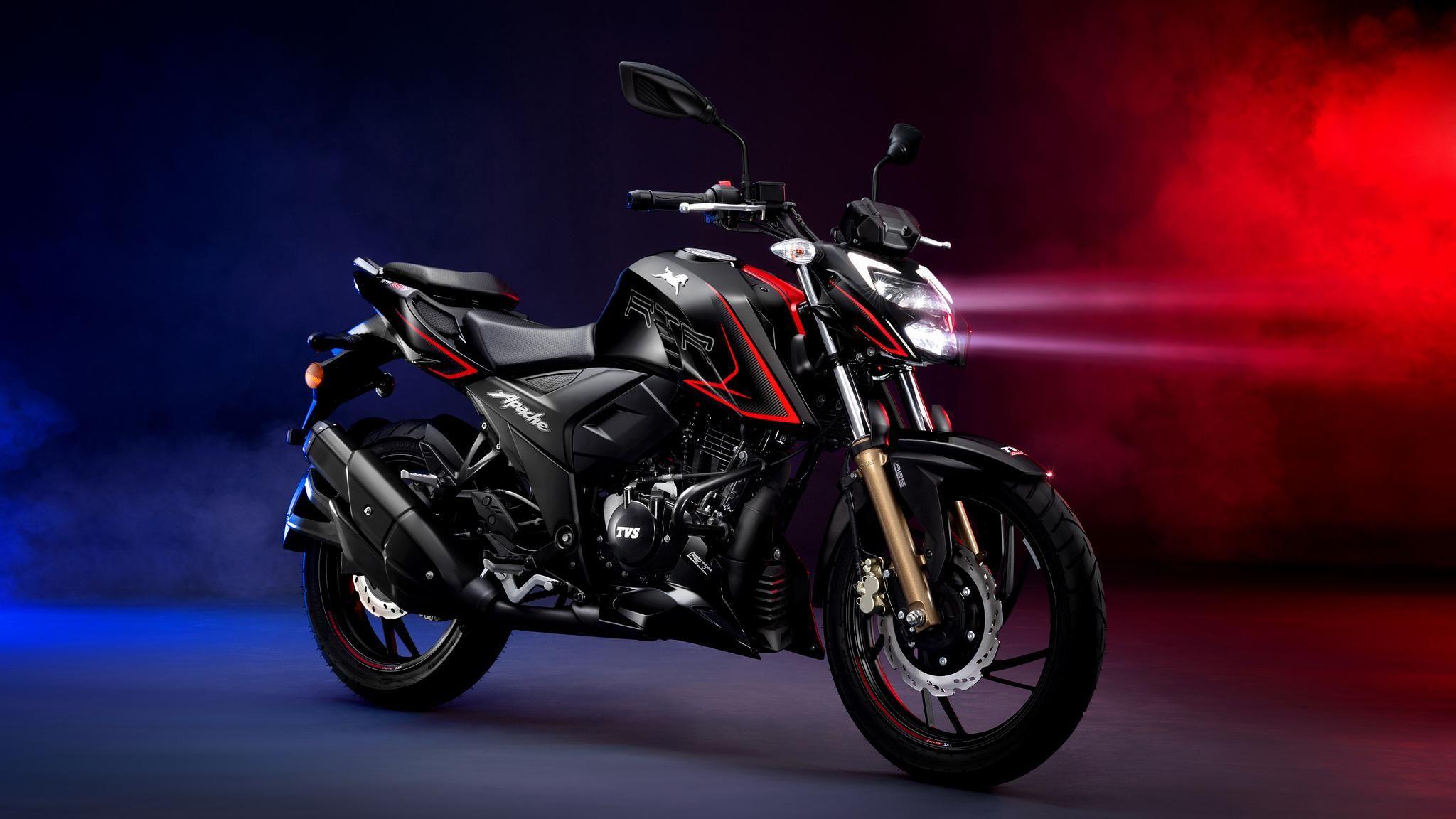 2048x1152 Tvs Apache 200cc Bs Vi Rtr 200 4v Bs6 Wallpaper & Background Download