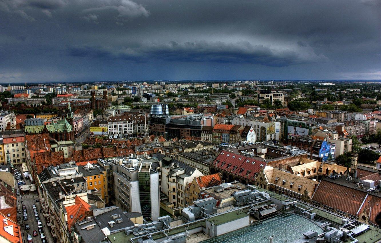 1332x850 Wallpaper building, home, Poland, architecture, Wroclaw, Breslau, Wroclaw image for desktop, section город