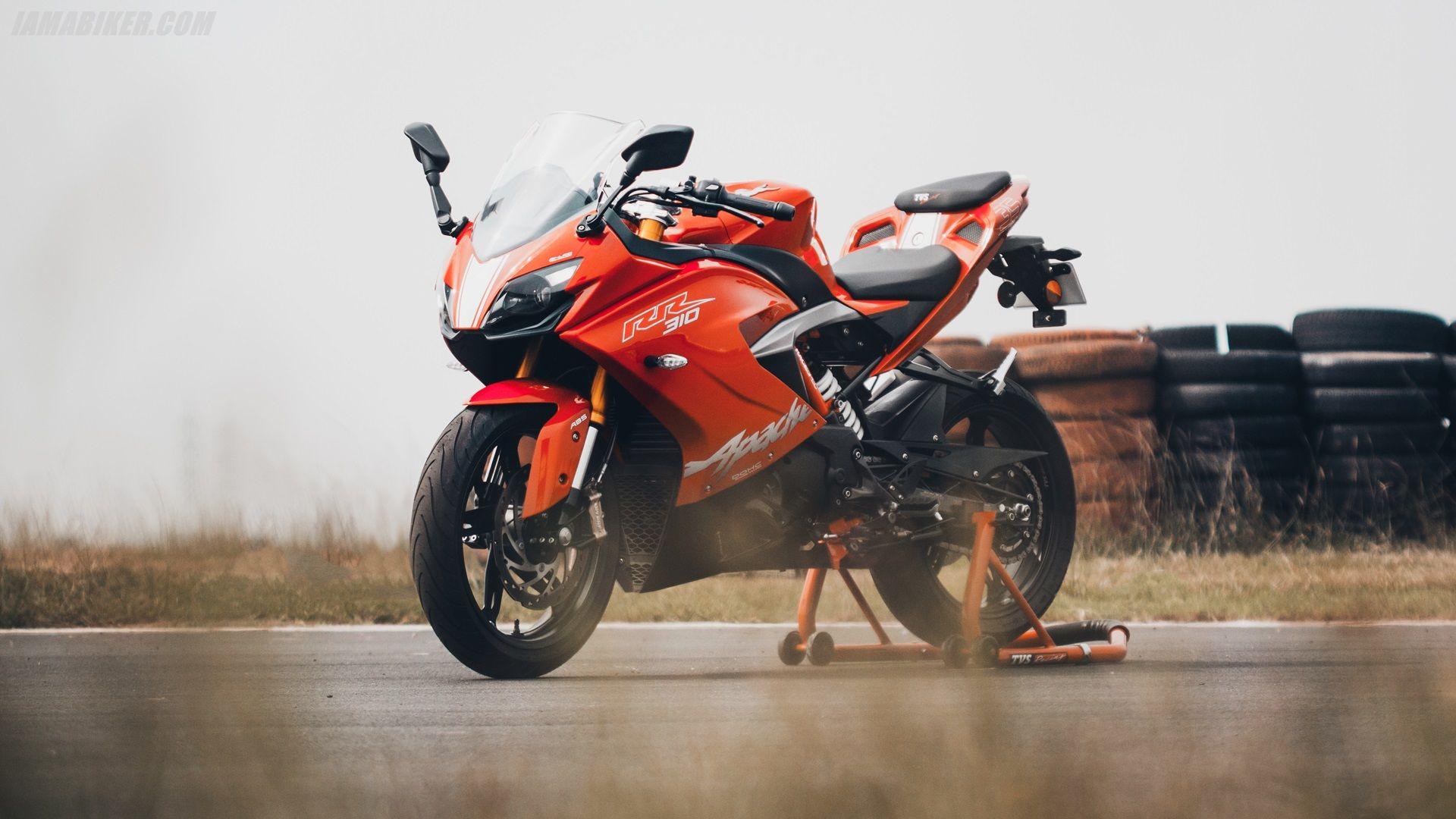 1920x1080 TVS Apache RR 310 HD wallpaper. IAMABIKER Motorcycle!