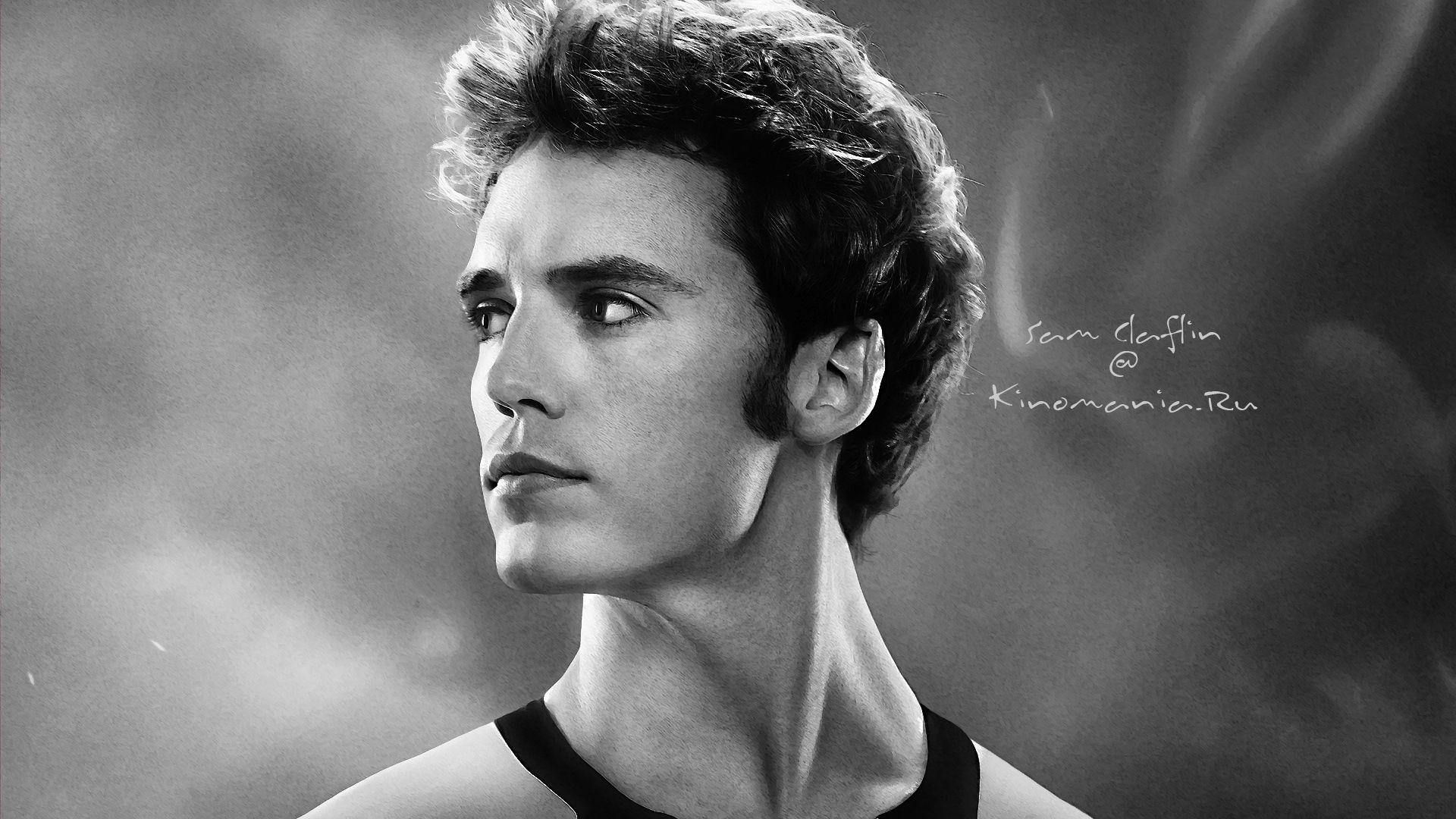1920x1080 Sam Claflin HD Wallpaper for desktop download