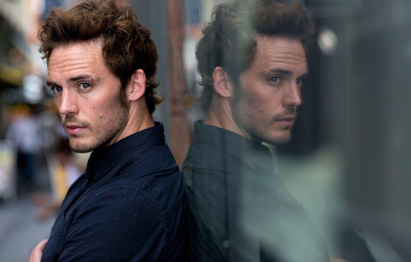 1332x850 Wallpaper reflection, actor, Sam Claflin image for desktop, section мужчины