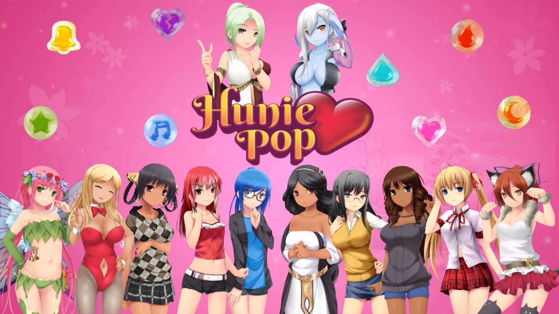 1920x1080 HuniePop Image Games Database