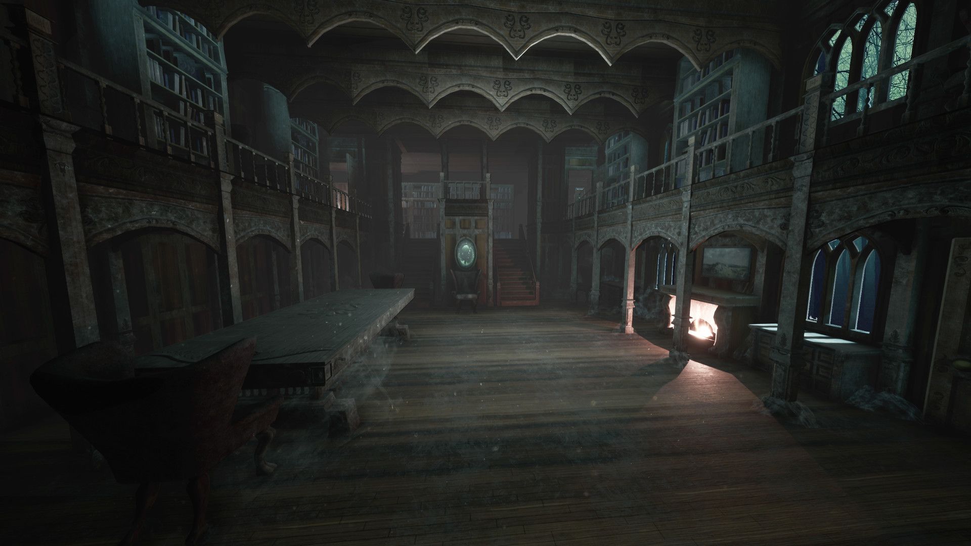 1920x1080 Simon Skov gothic library Modularity