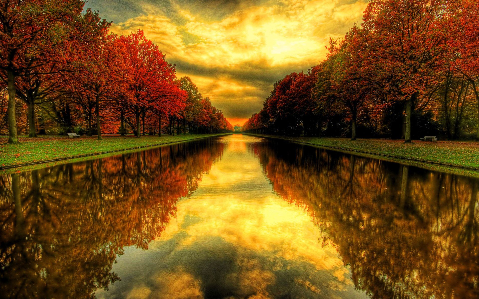1920x1200 Fall Time Wallpaper