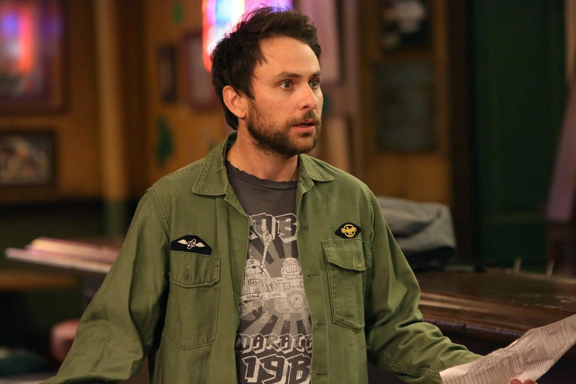 1920x1280 Download Charlie Kelly Charlie Day TV Show It's Always Sunny In Philadelphia HD Wallpaperx1365
