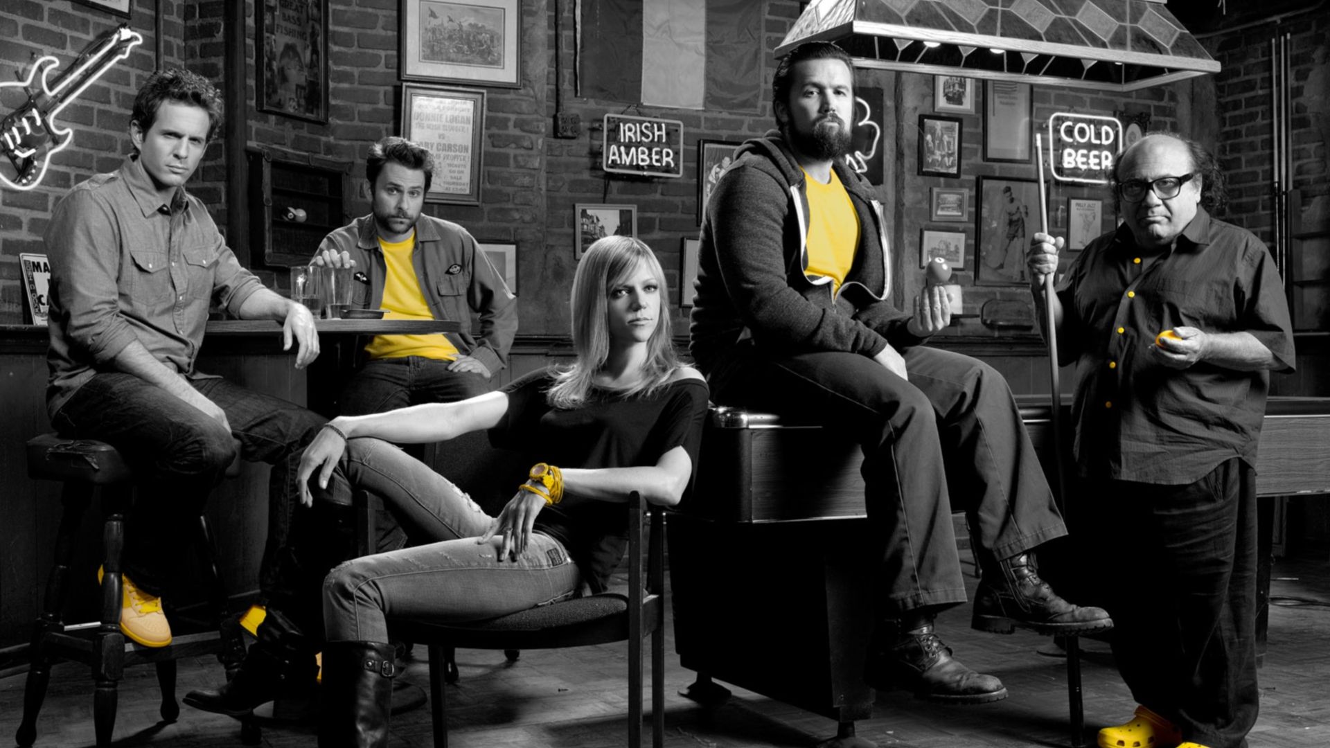 1920x1080 itand039s, Always, Sunny, In, Philadelphia, Charlie, Day, Glenn, Howerton, Rob, Mcelhenney, Kaitlin, Olson, Danny, Devito Wallpaper HD / Desktop and Mobile Background