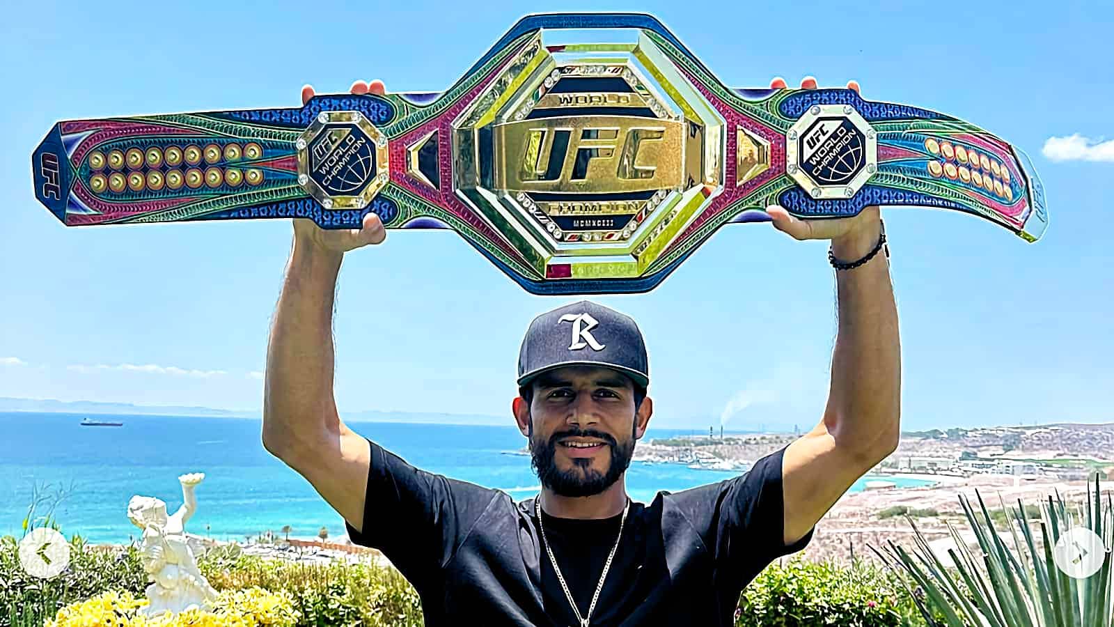 1600x900 UFC 290 Embedded: Yair Rodriguez shows off Mexican themed championship belt