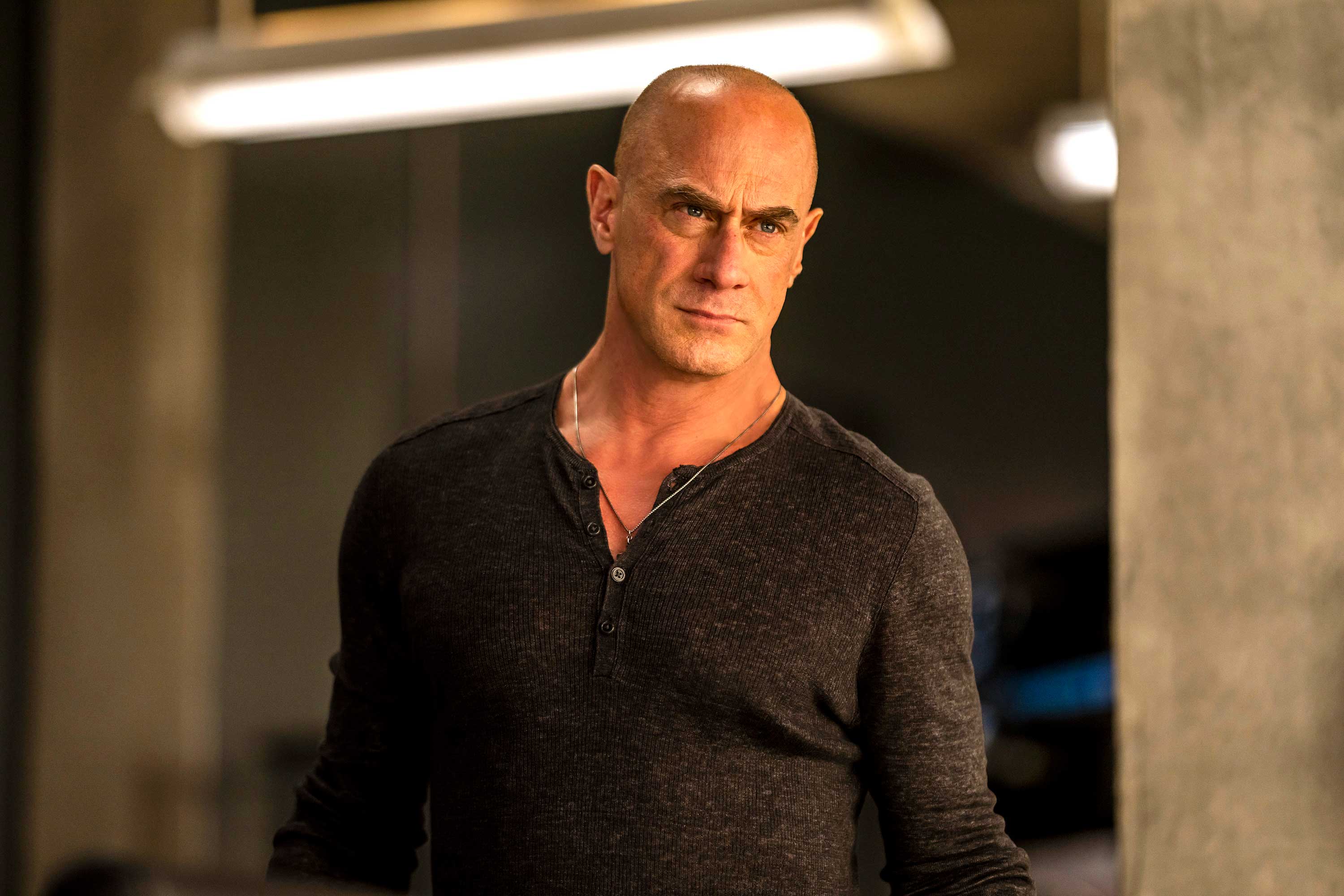 3000x2000 Young Chris Meloni Is Striking with Baby Blue Eyes, One Earring