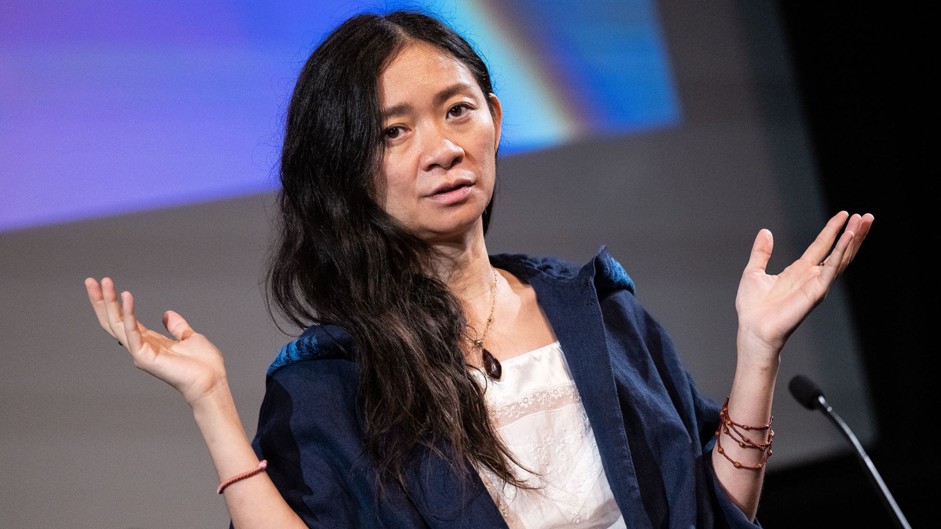 1920x1080 Watch Chloé Zhao Screen Talk. BFI London Film Festival 2025 online