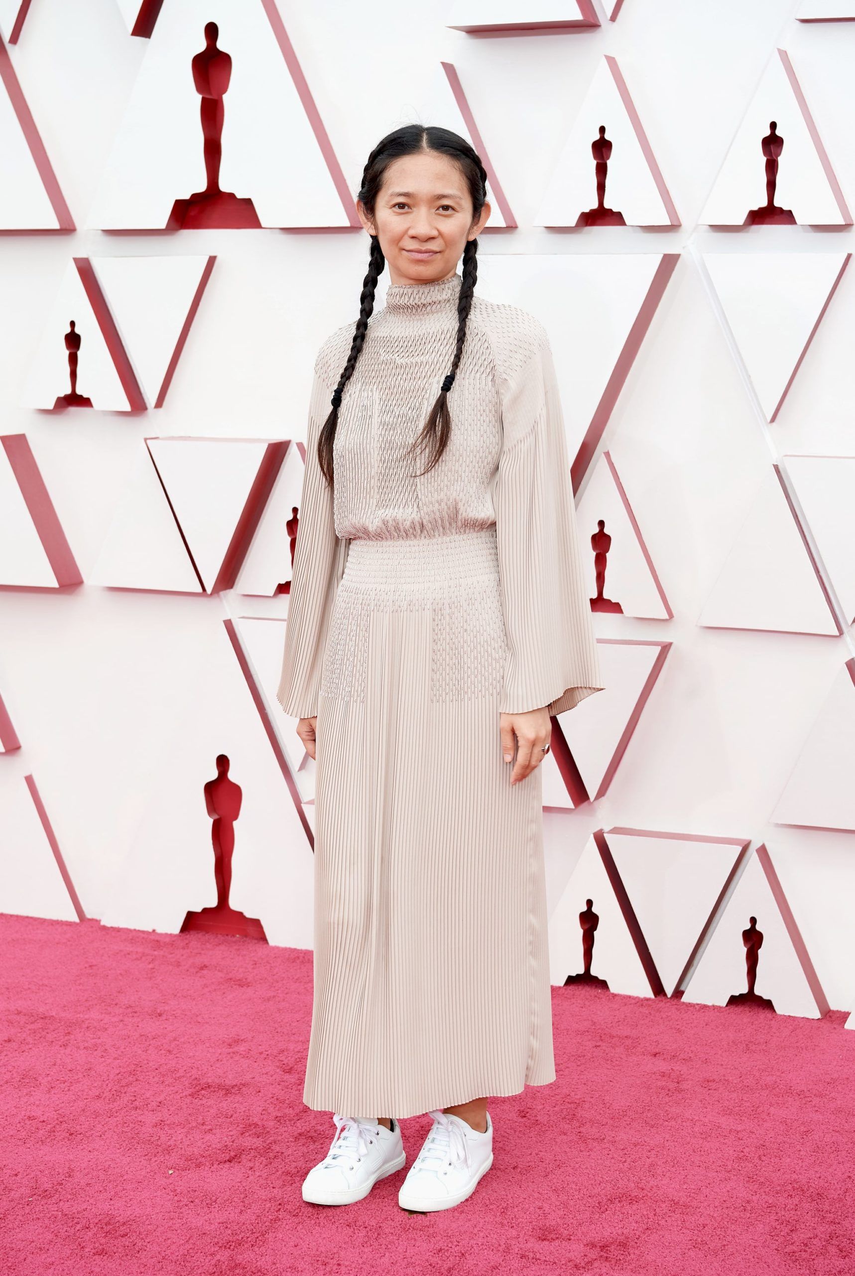 1717x2560 Can we talk about the sneakers Chloé Zhao wore to the 2021 Oscars?