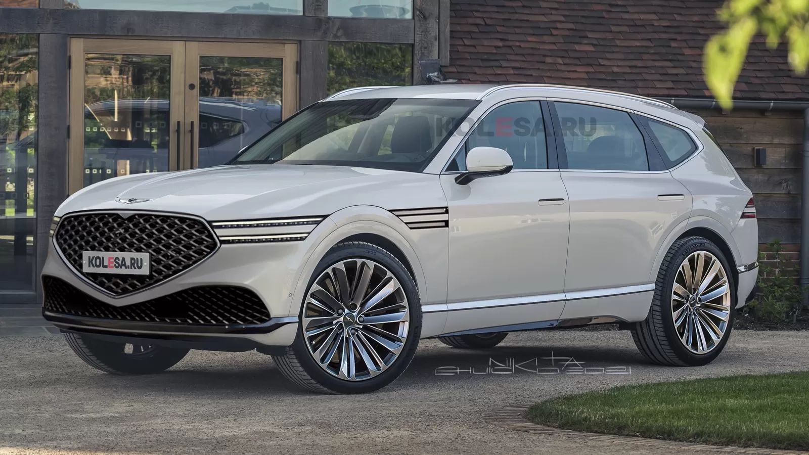1600x900 All Electric Genesis GV90 Luxury SUV May Look Something Like This Render