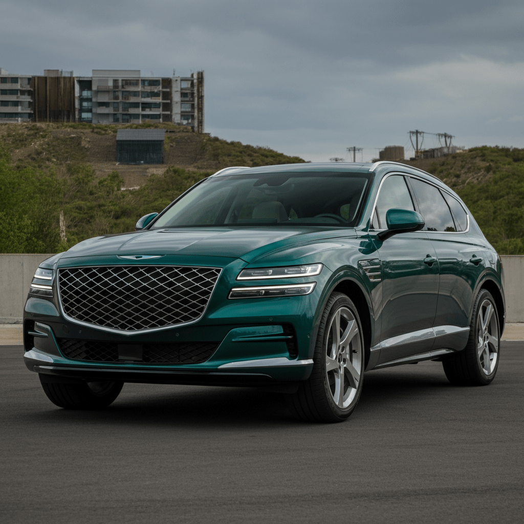 1024x1024 Genesis GV90 Goes Royal Green: A Majestic New Look