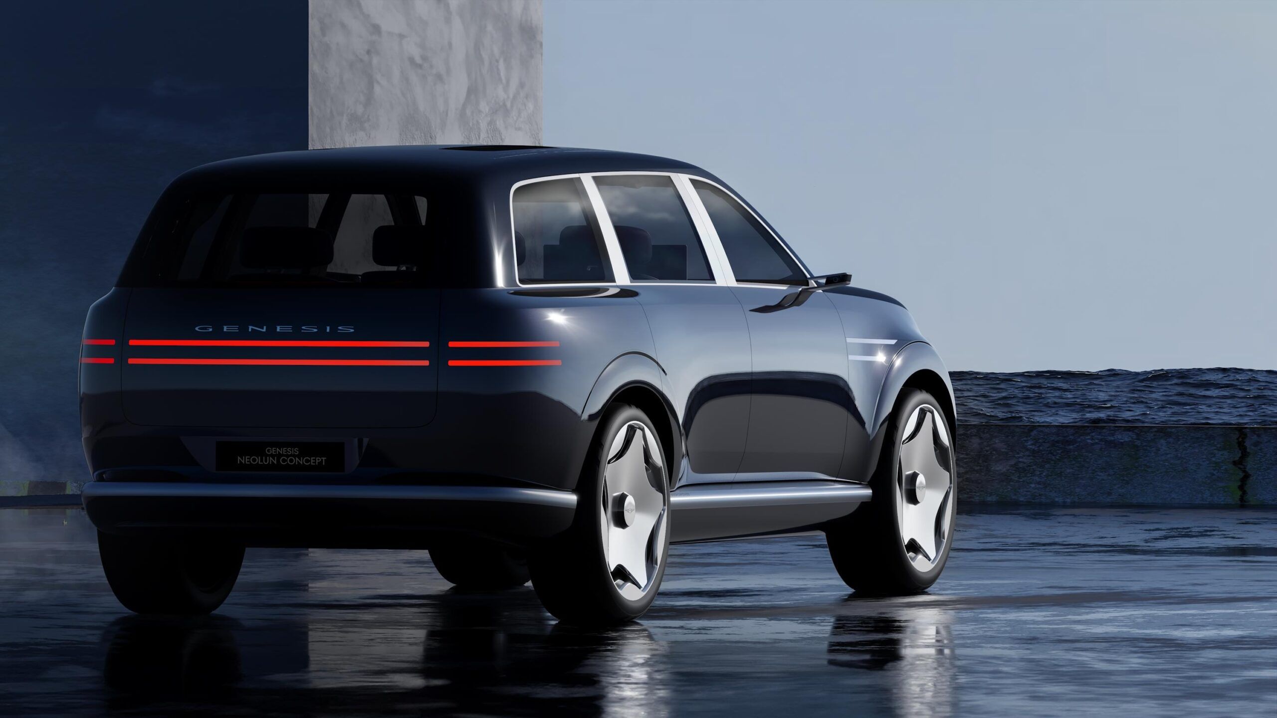 2560x1440 Genesis GV90: Donckerwolke's Super Luxury EV SUV Nears Production