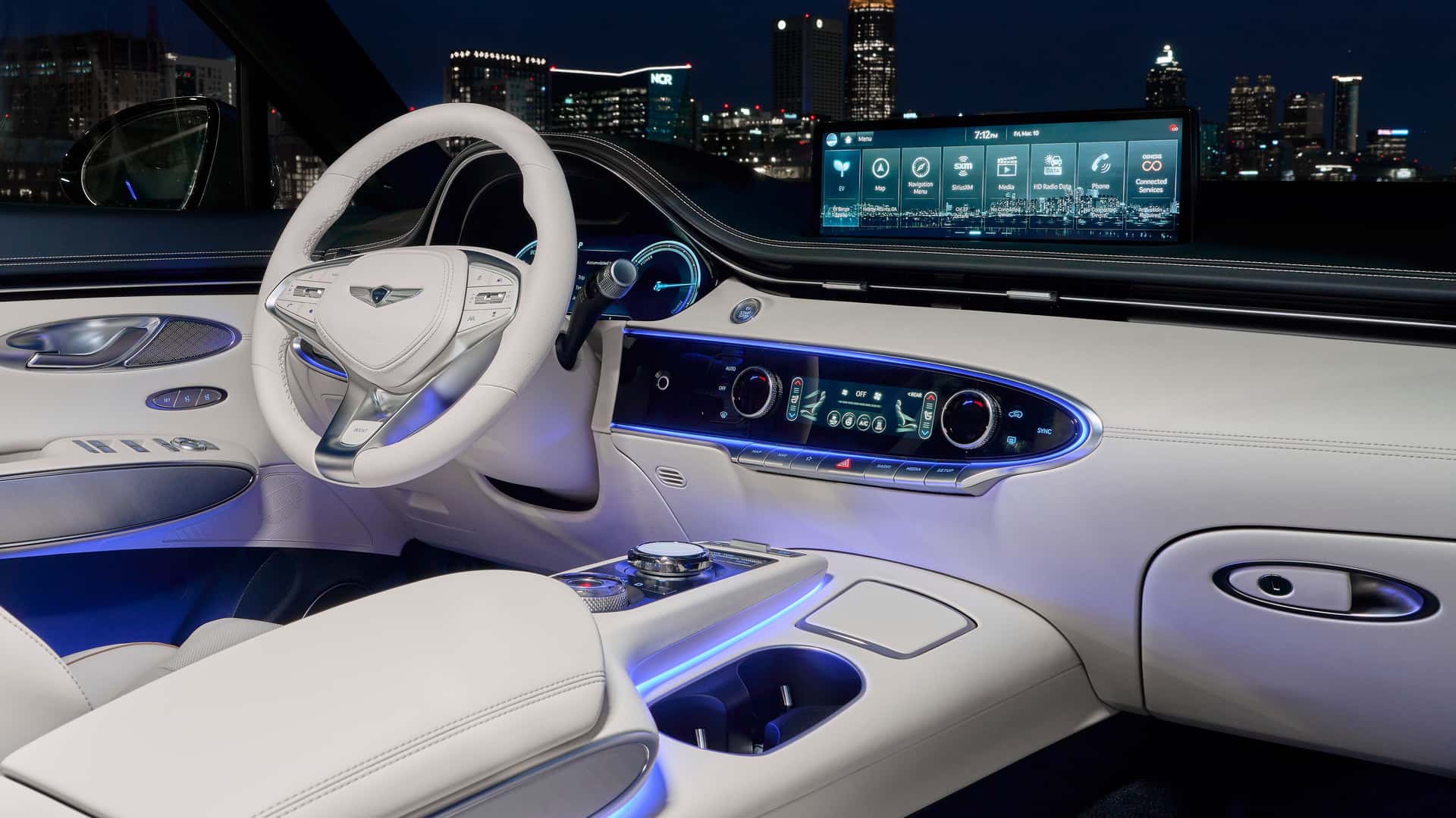1920x1080 Genesis GV90 Luxury EV Could Ride On HMG's eM Platform, Use Samsung Chips