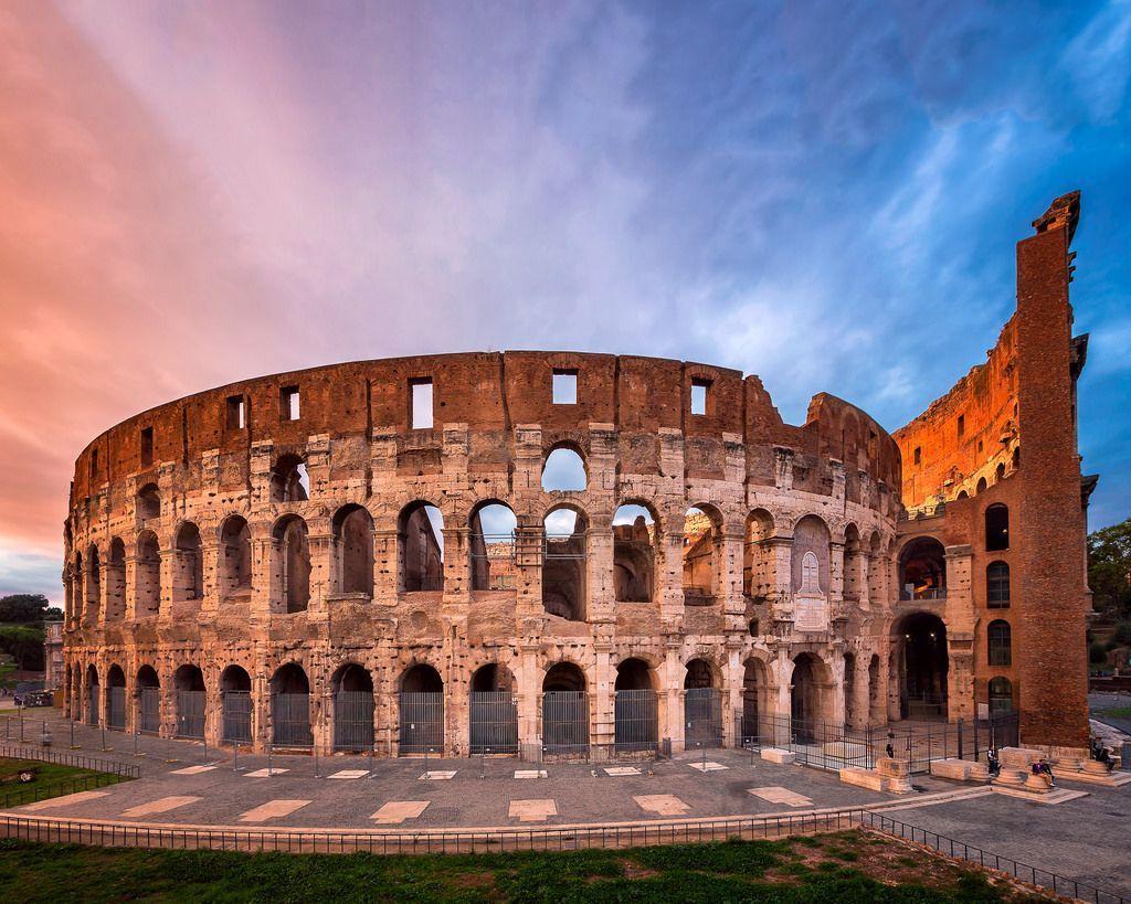 1024x819 Roman Colosseum (Flavian Amphitheatre) In The Evening, Rome, Italy [OC] [2048x1638] • R CityPorn. Colosseum, Rome, Rome Italy