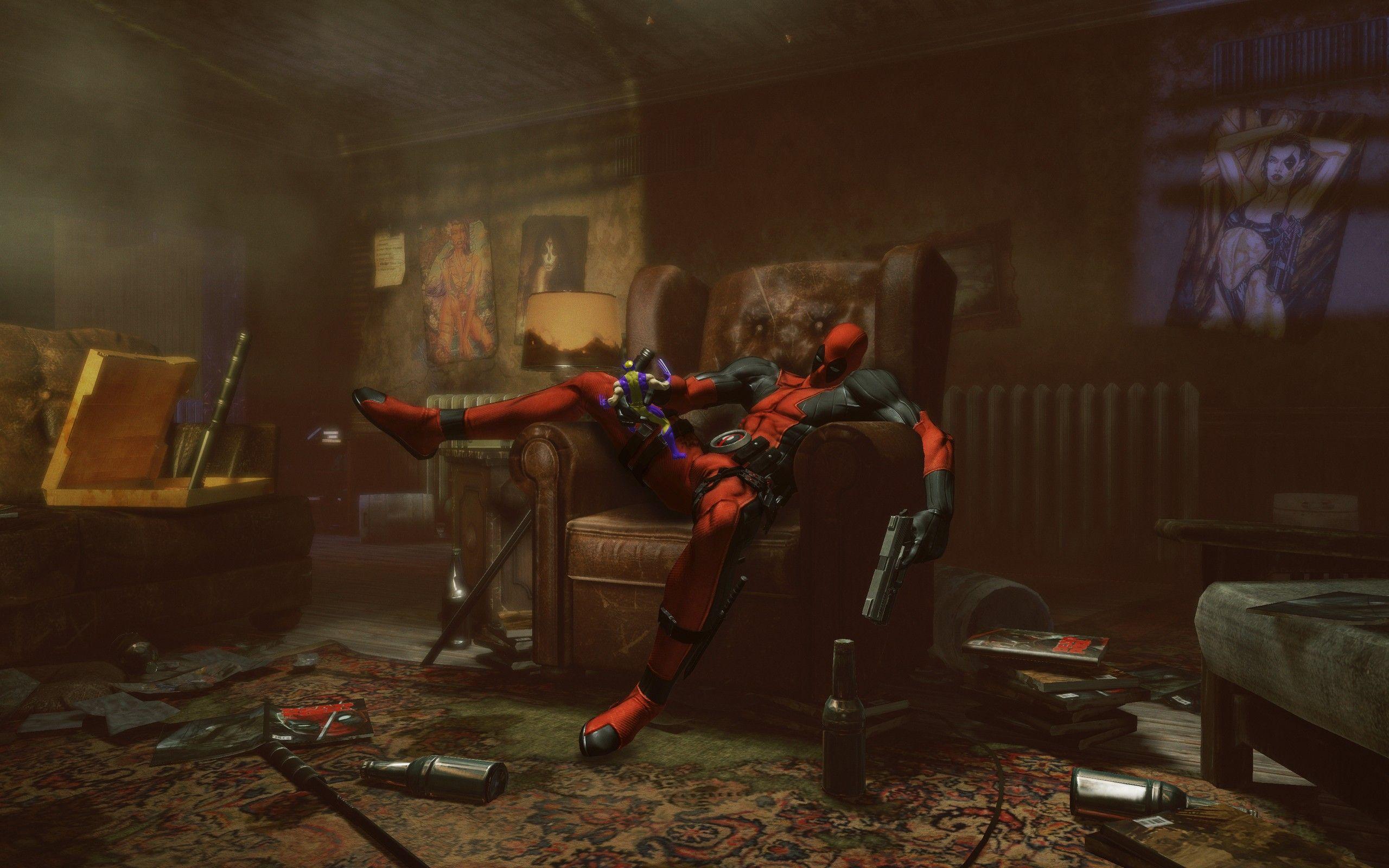 2560x1600 Download the Drunk Deadpool Wallpaper, Drunk Deadpool iPhone