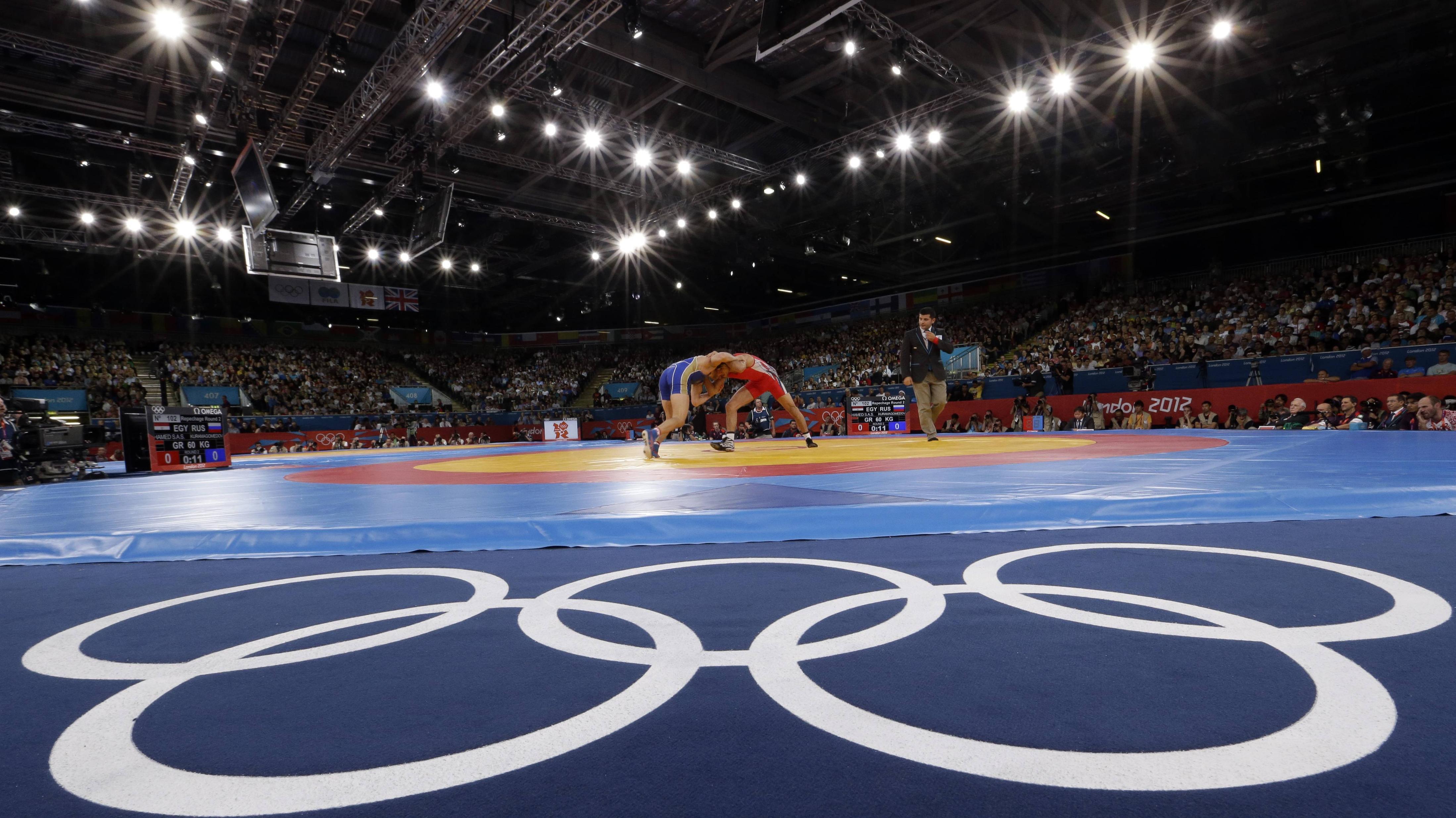 4398x2472 Wrestling Background