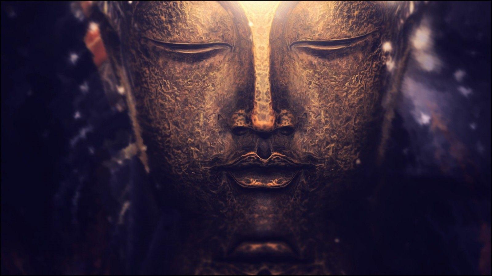 1600x900 temple, lights, depth of field, photography, purple, macro, statue, bokeh, gold, Buddhism, meditation, Buddha, spiritual, zen, head, darkness, screenshot, computer wallpaper, fictional character, close up, special effects. Another wallpaper