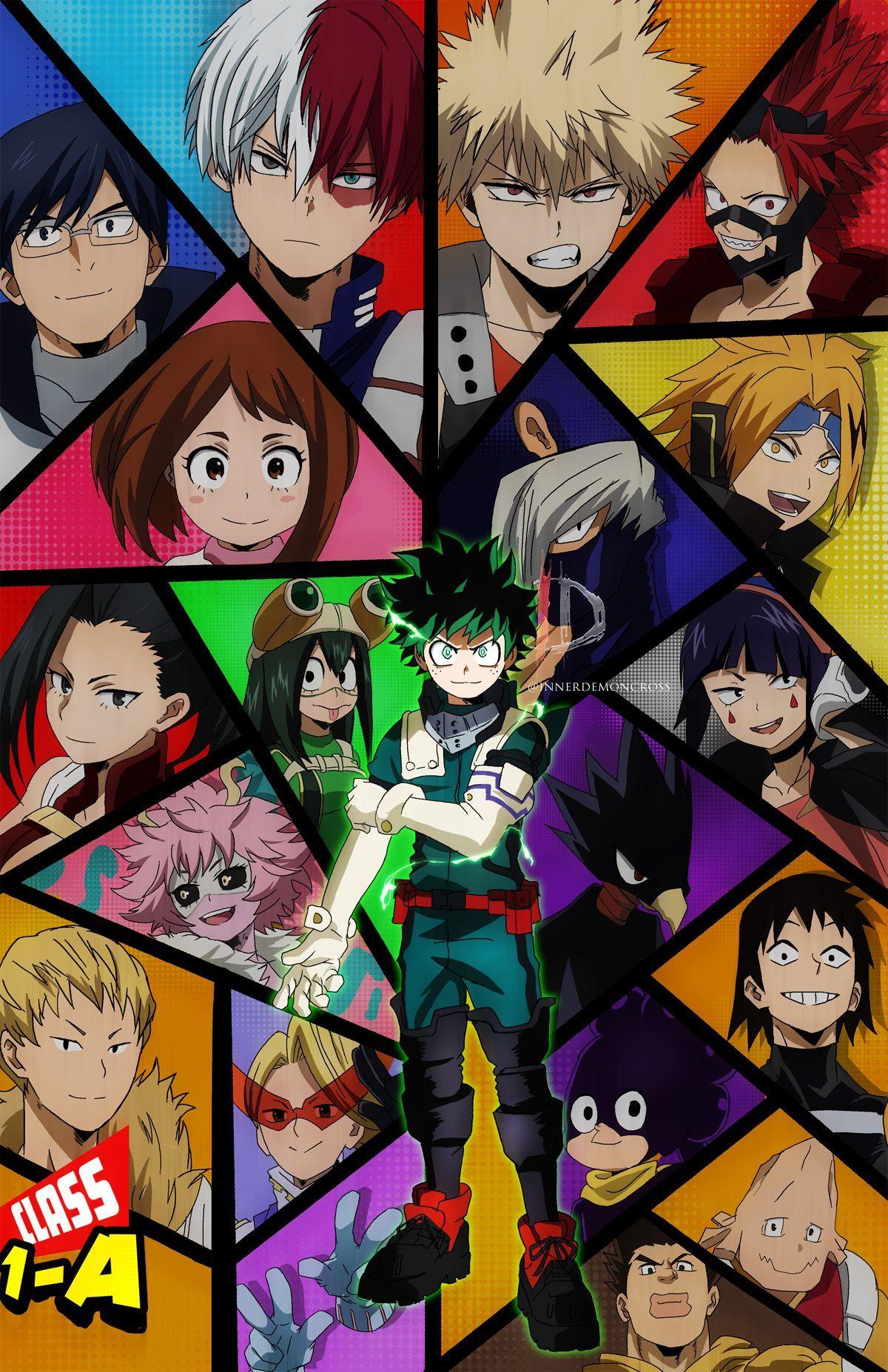 Bnha Class 1 A Wallpapers Top Free Bnha Class 1 A Backgrounds Wallpaperaccess