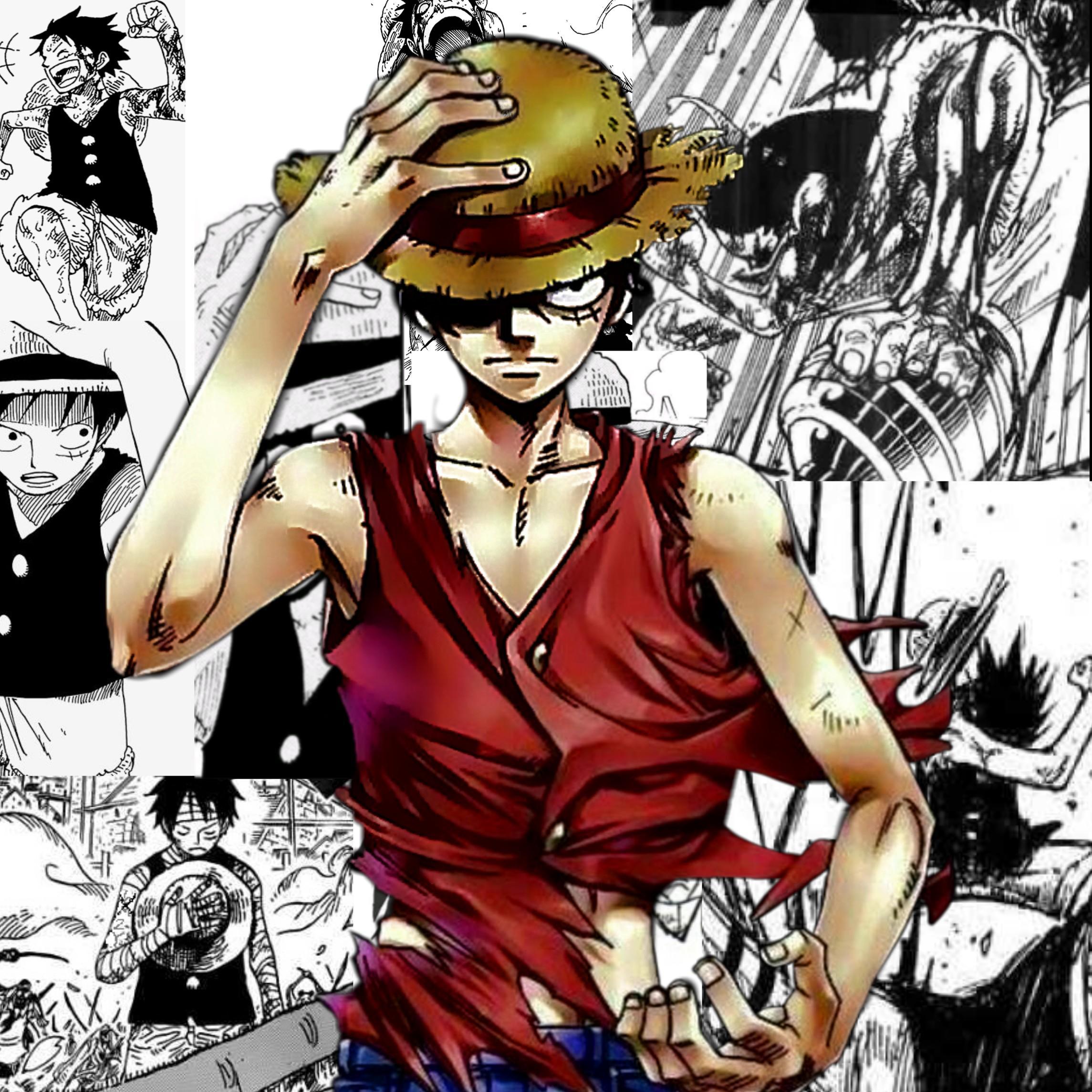 2289x2289 Luffy Supreme Wallpaper