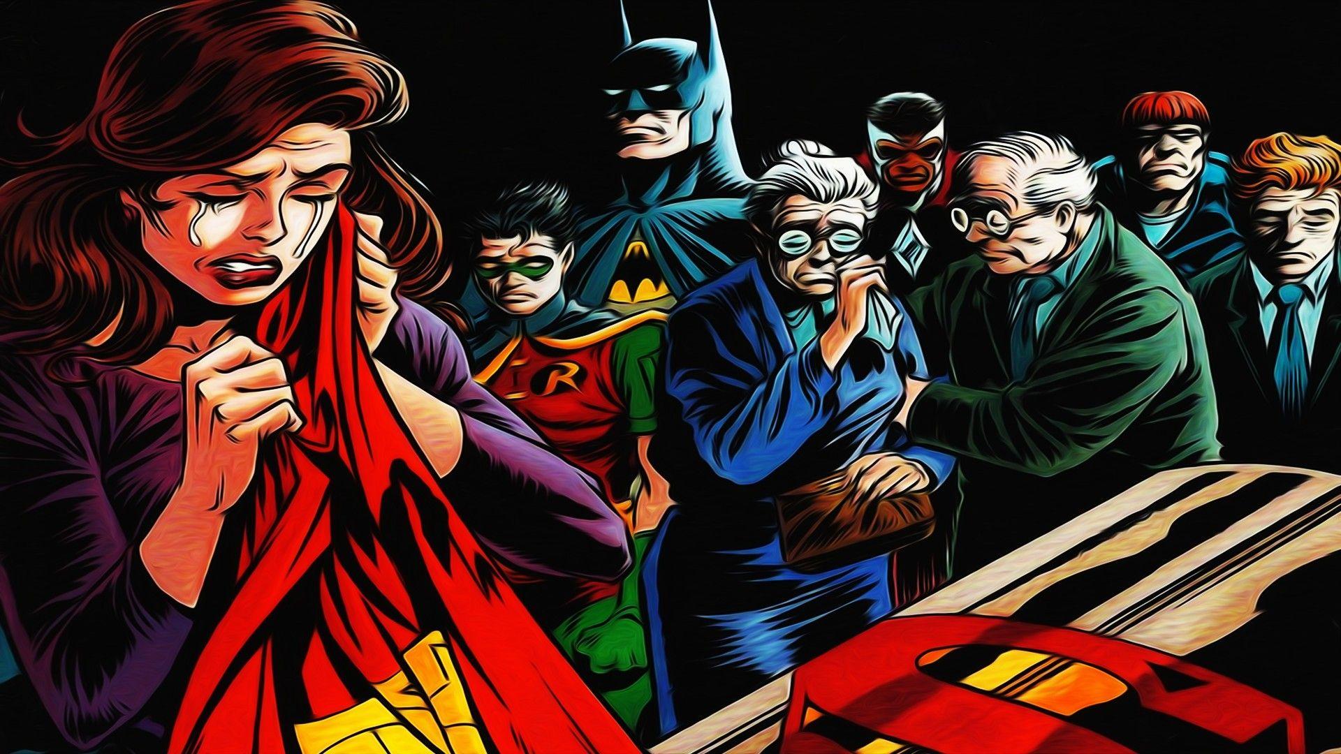 1920x1080 Death Of Superman