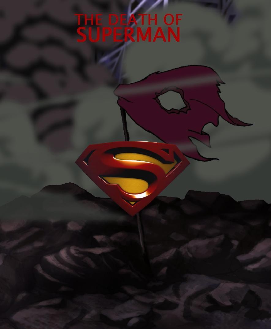 885x1075 Death of Superman Wallpaper