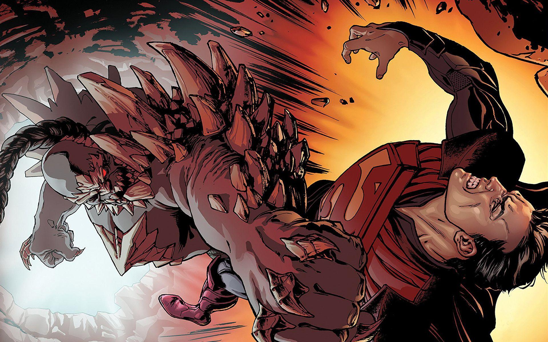1920x1200 Superman vs Doomsday Wallpaper